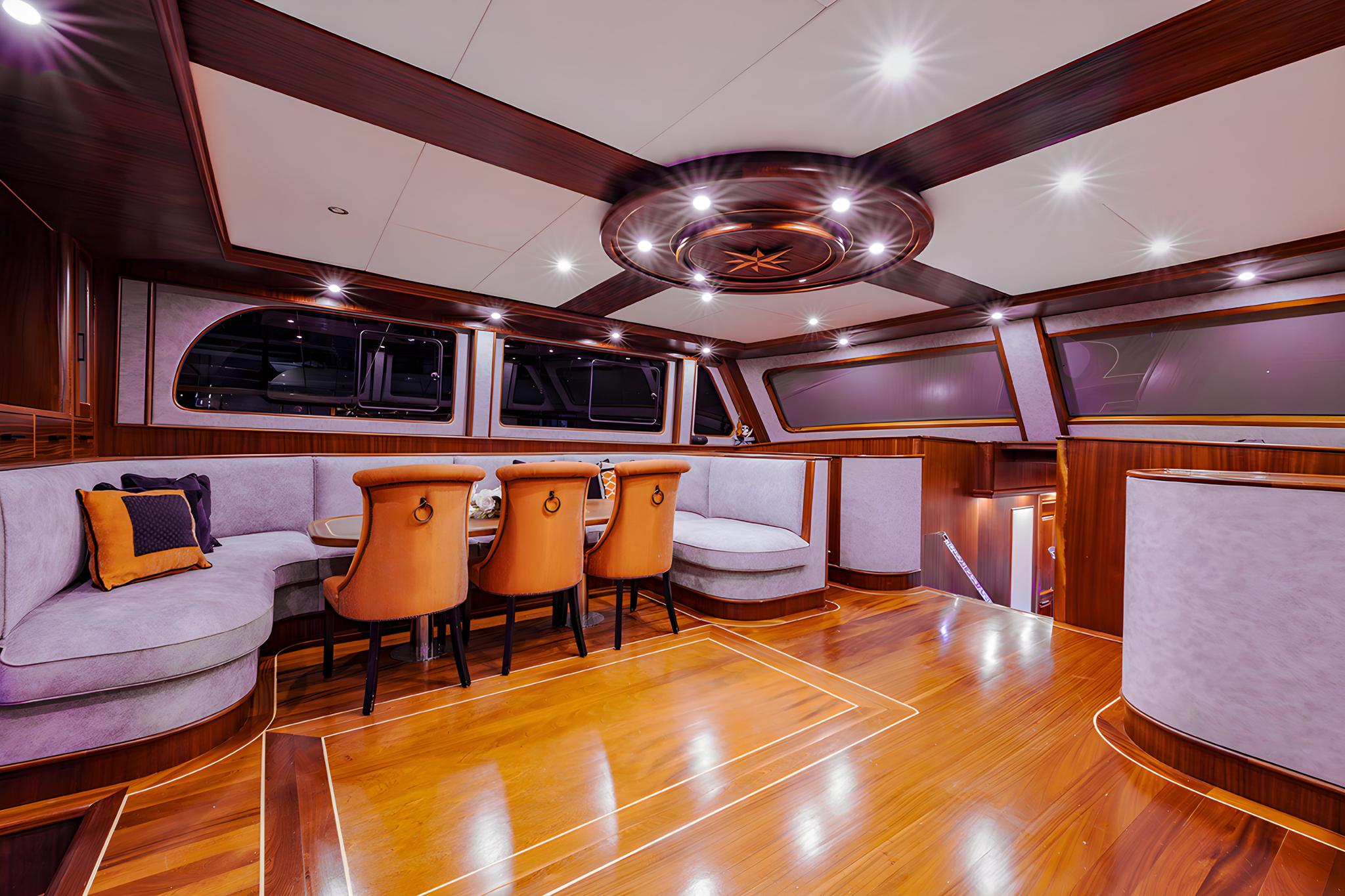 Aqua Bella gulet amenities exterior deck in Türkiye