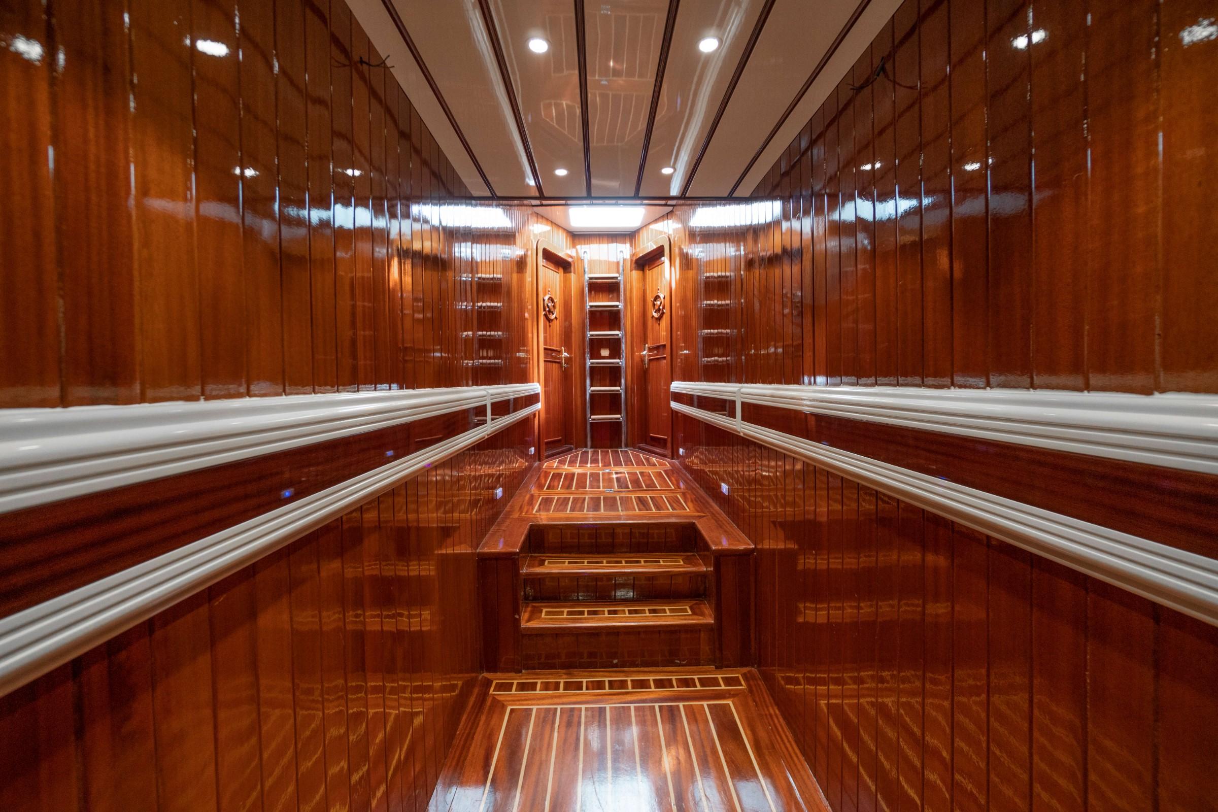 Esma Sultan gulet amenities interior cabin in Türkiye