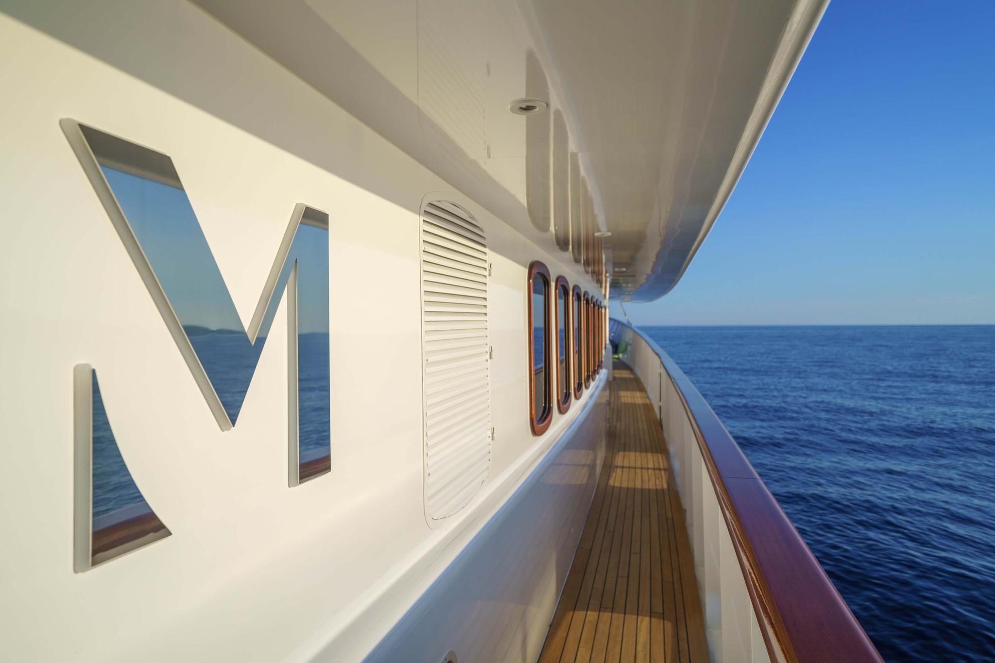 Maia gulet exterior deck in Croatia