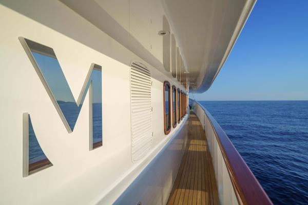 Maia gulet exterior deck in Croatia