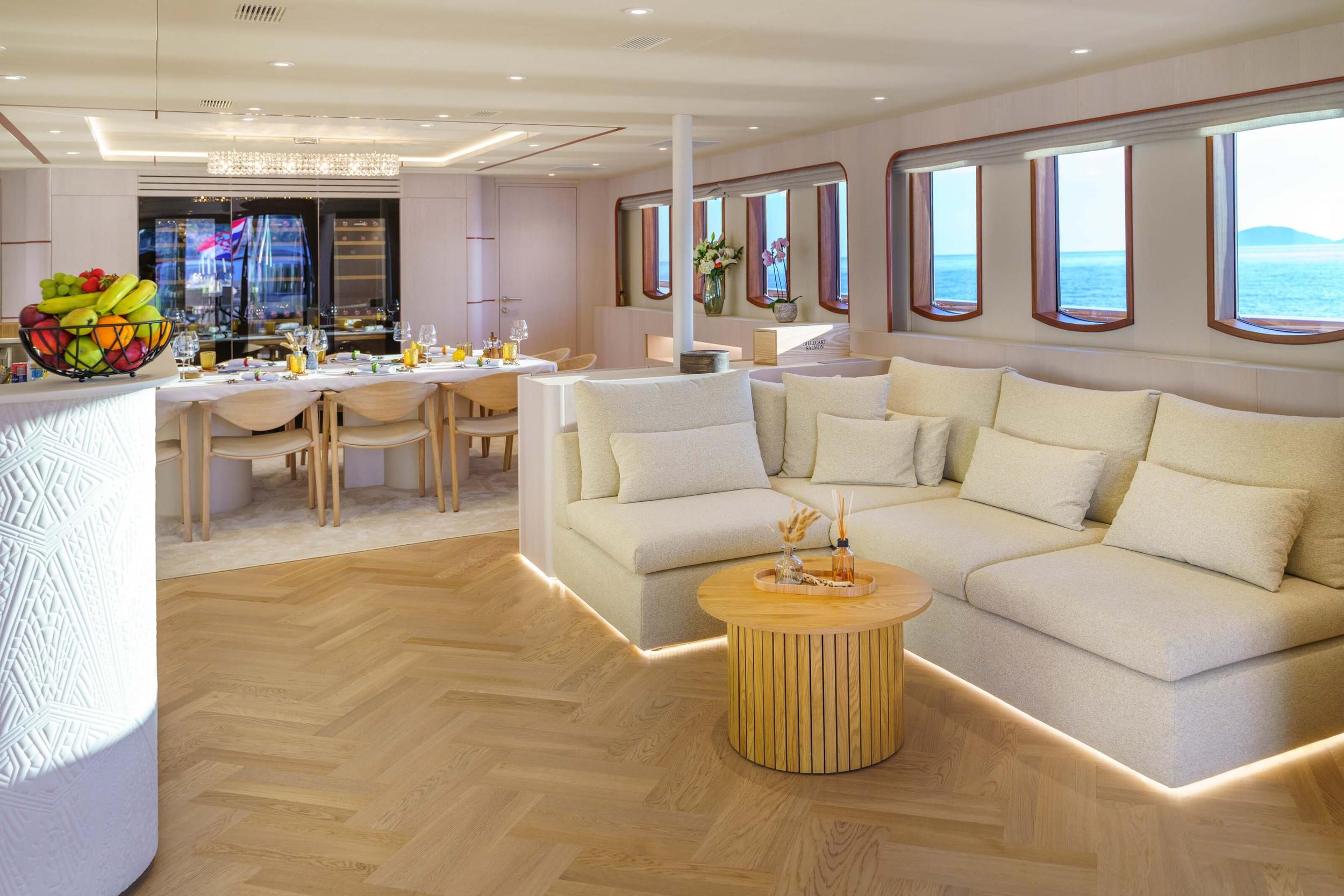 Maia gulet interior cabin in Croatia