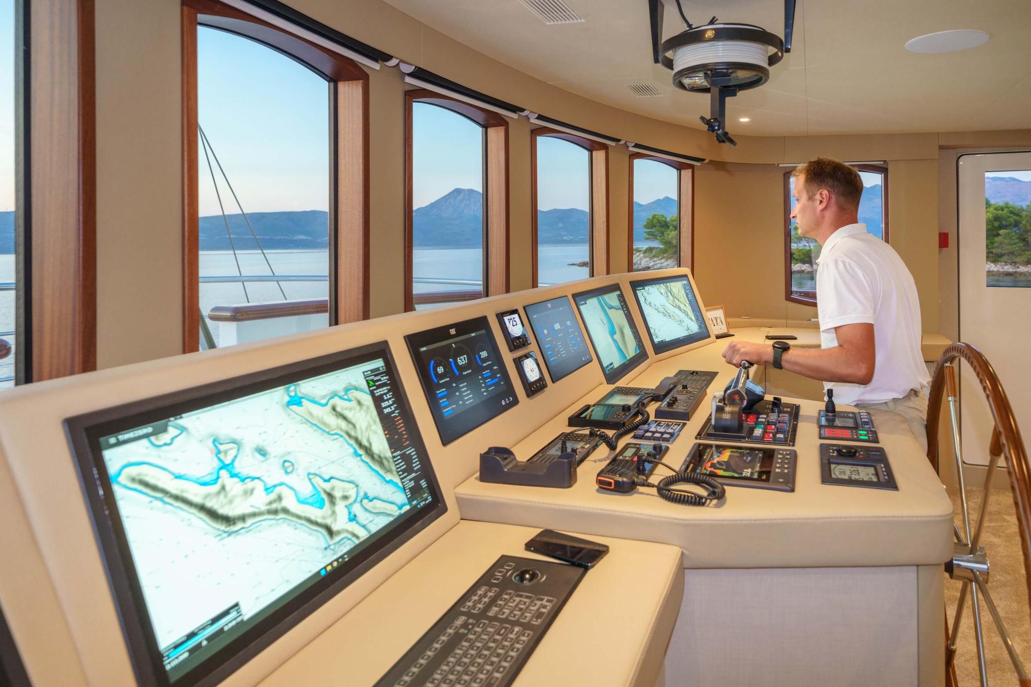 Maia gulet interior cabin in Croatia