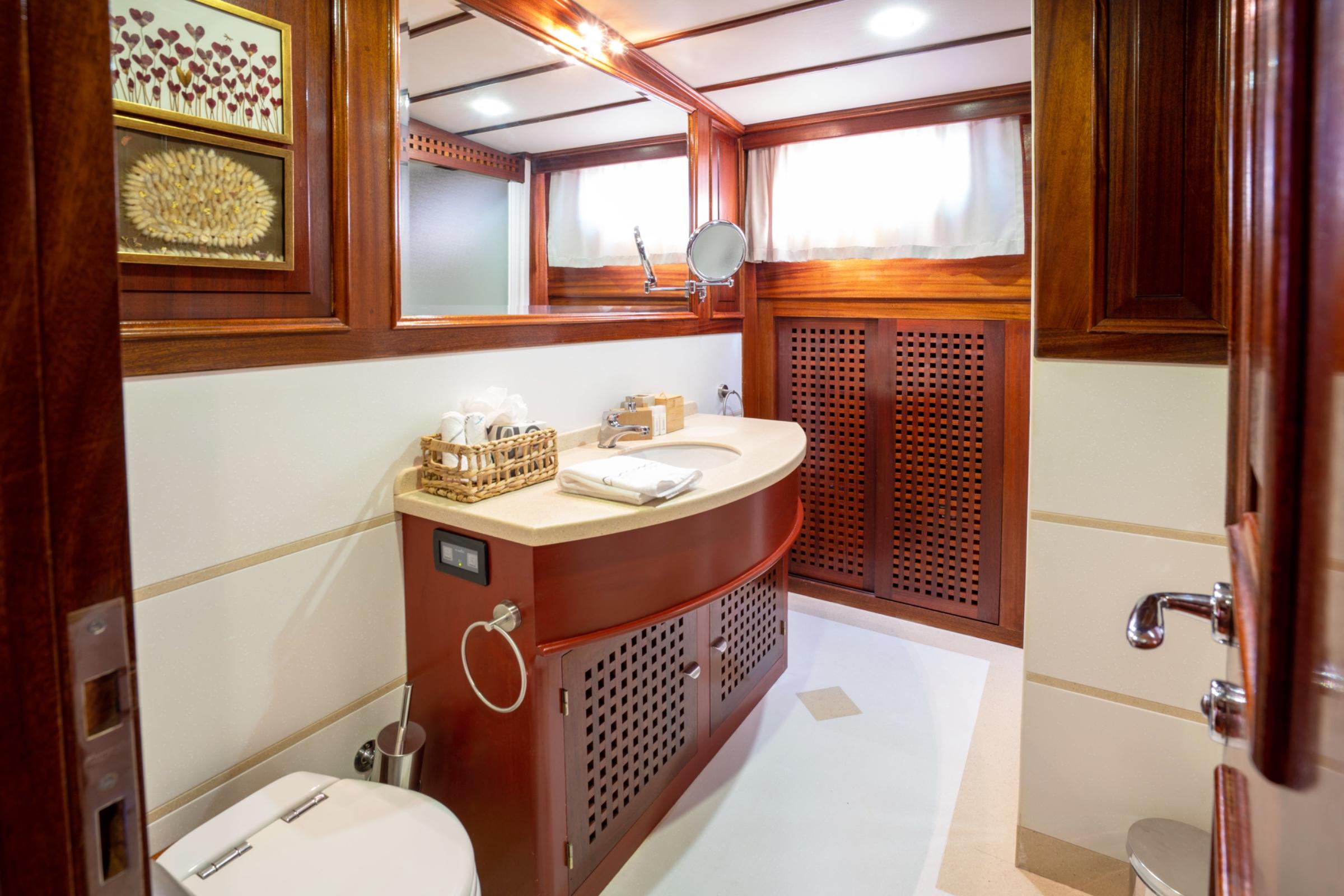 Elianora gulet accommodation interior cabin in Italy