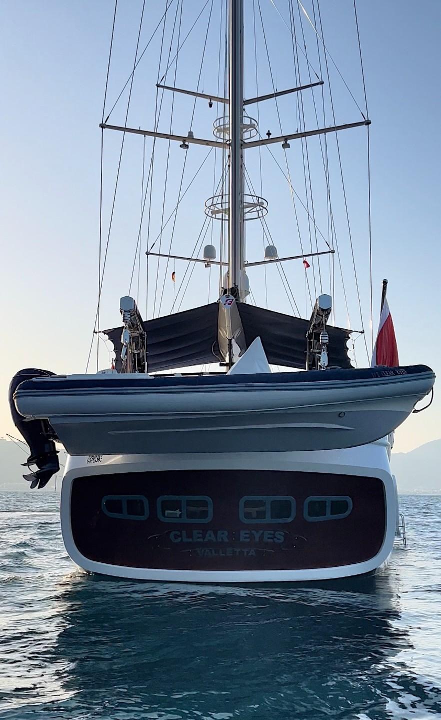 Clear Eyes gulet exterior deck in Croatia