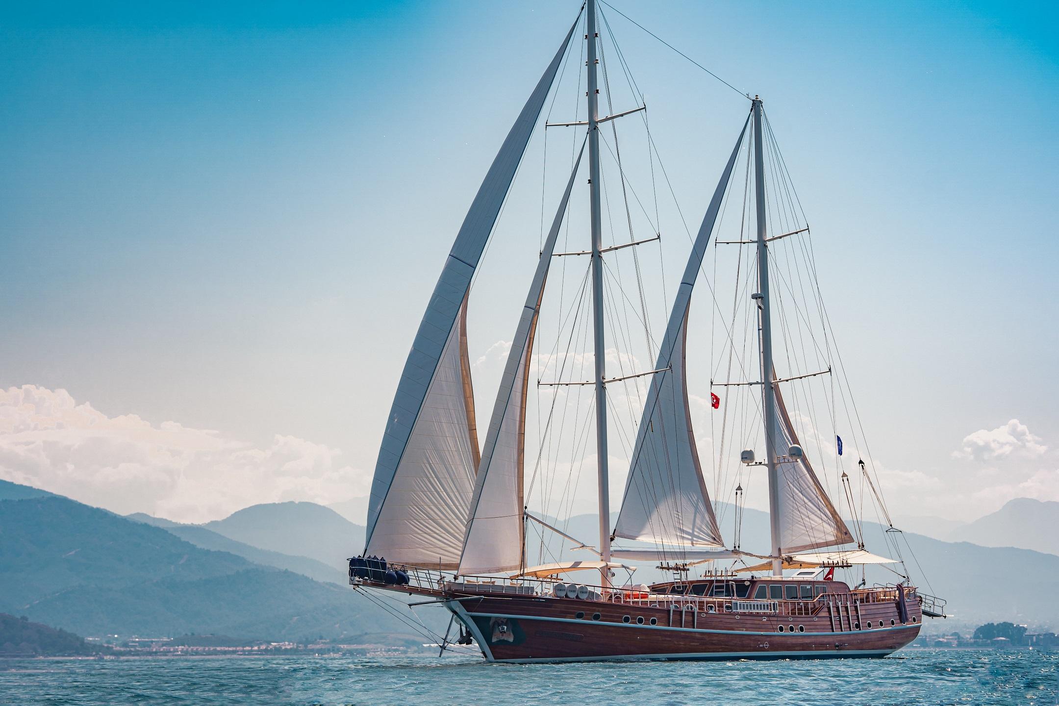 Lycian Queen gulet exterior deck in Türkiye