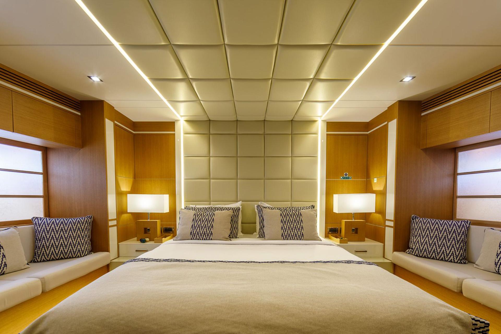 Zelda gulet accommodation interior cabin in Türkiye