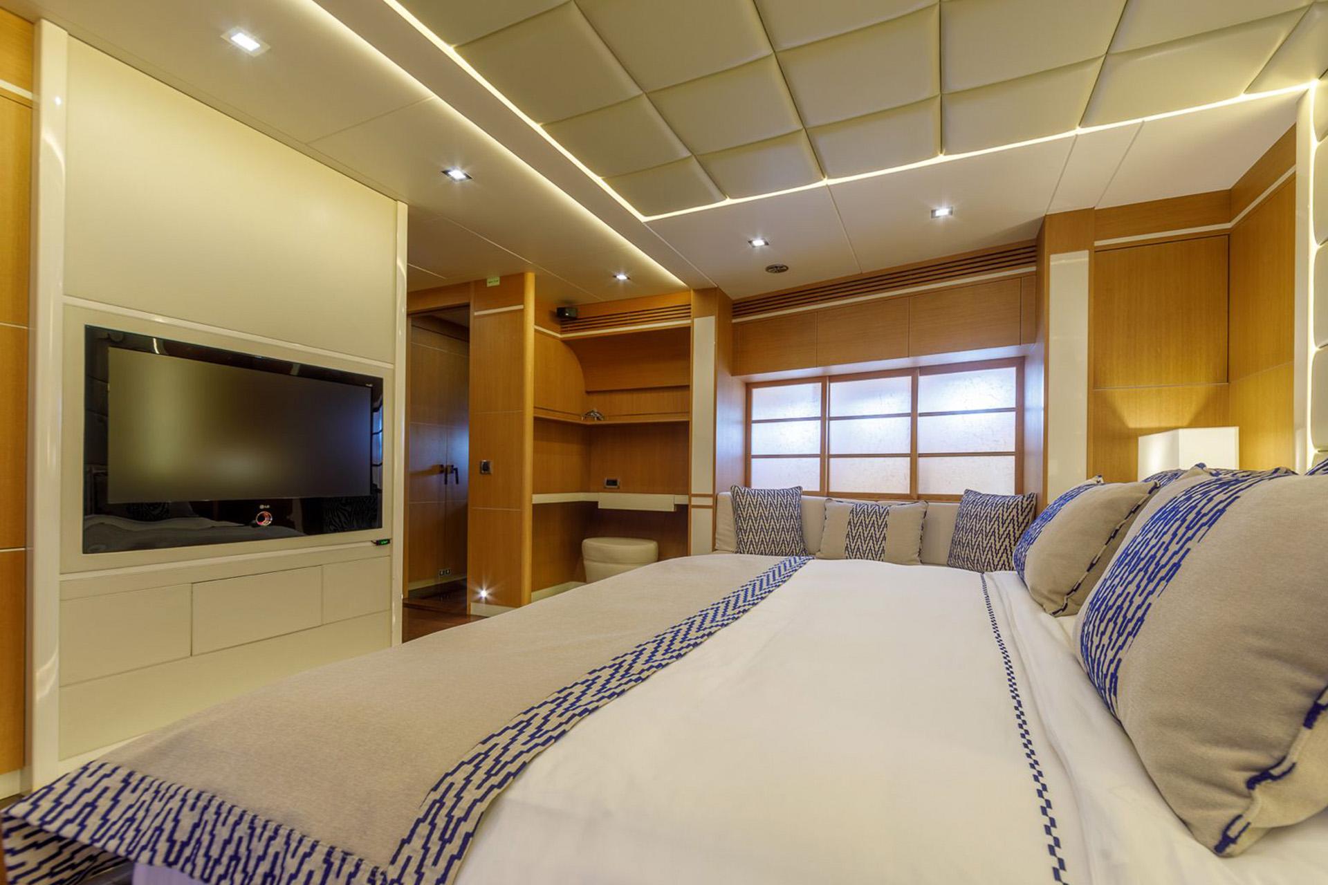 Zelda gulet accommodation interior cabin in Türkiye