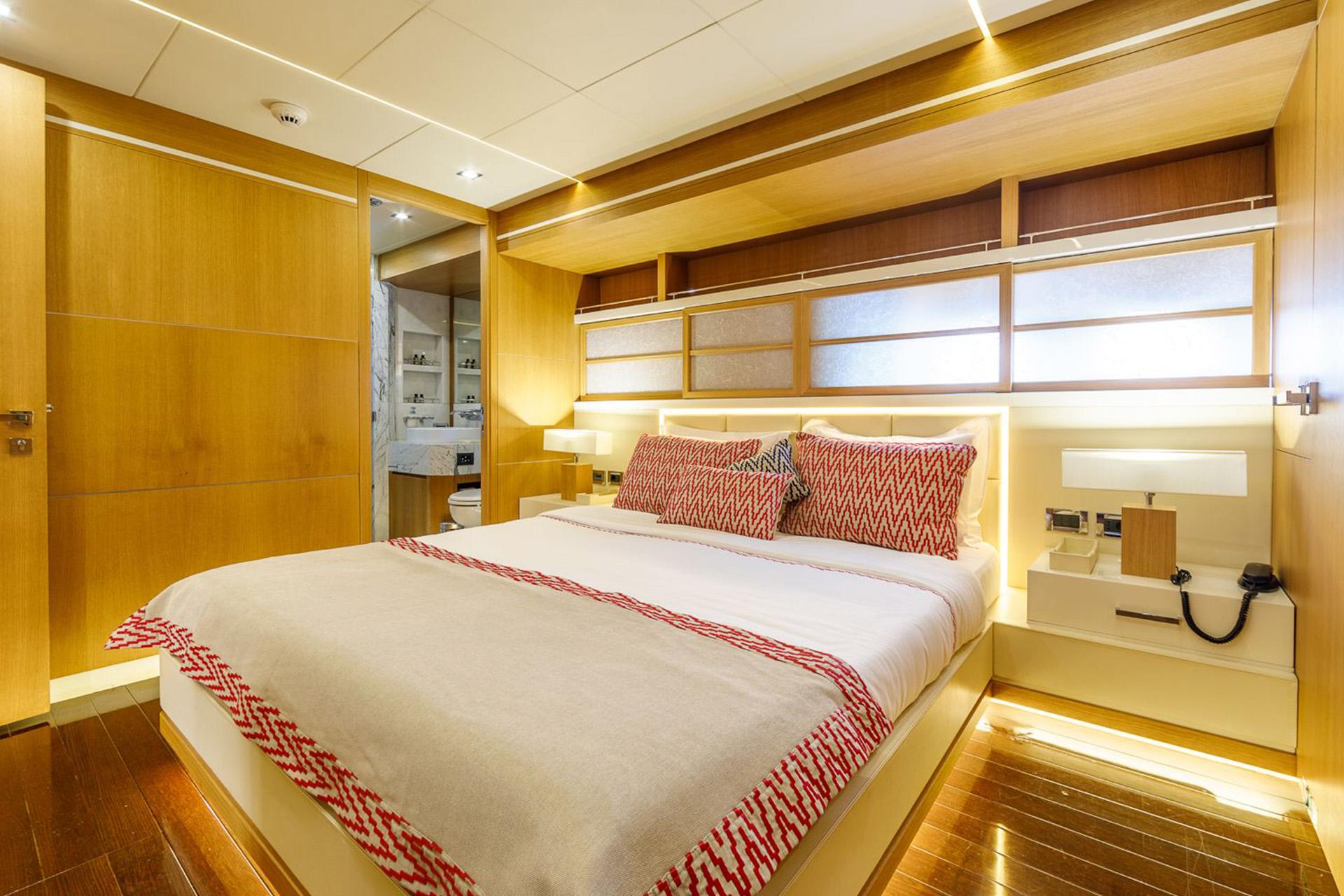 Zelda gulet accommodation interior cabin in Türkiye