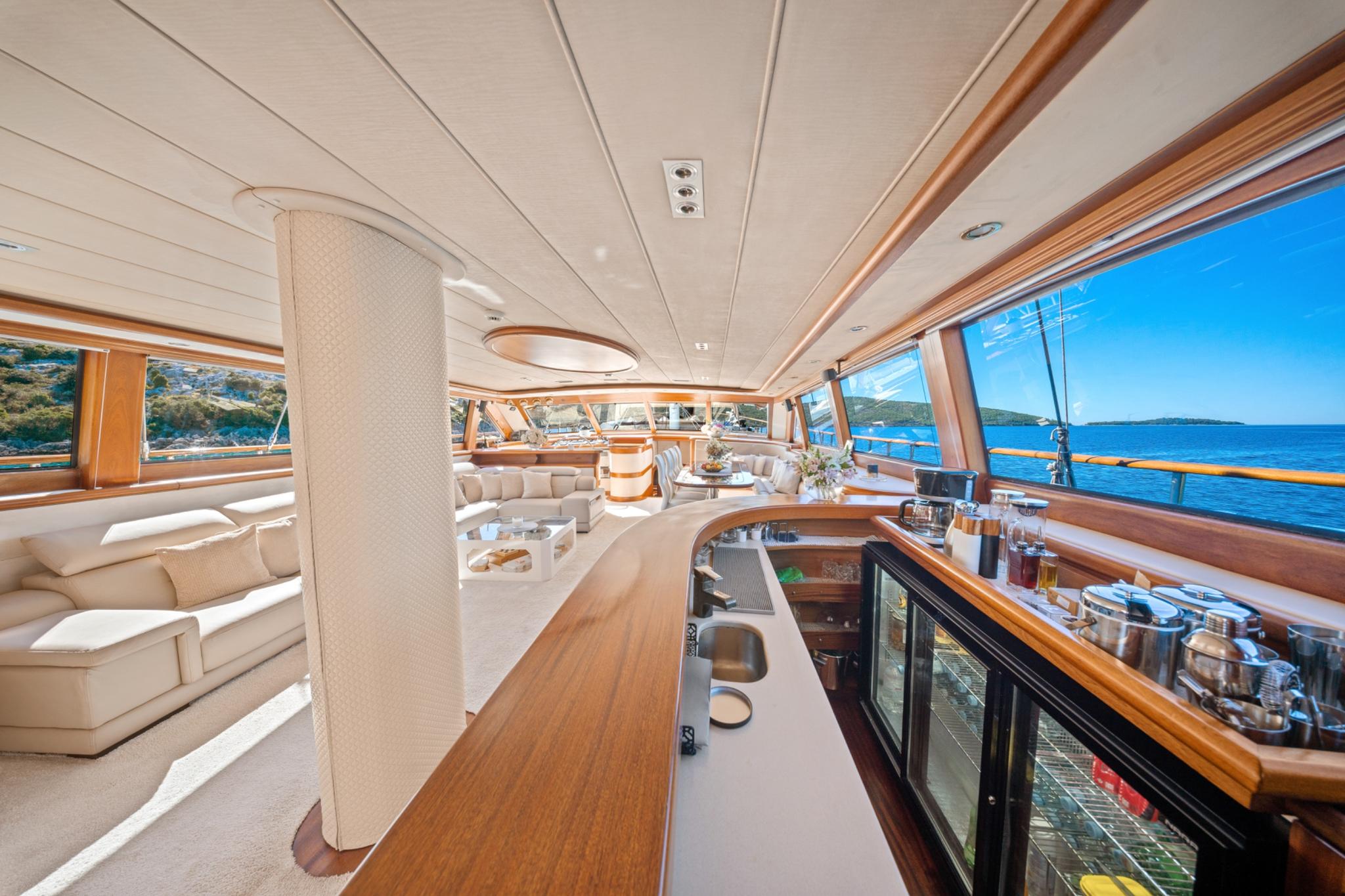 Alessandro I gulet amenities interior cabin in Croatia