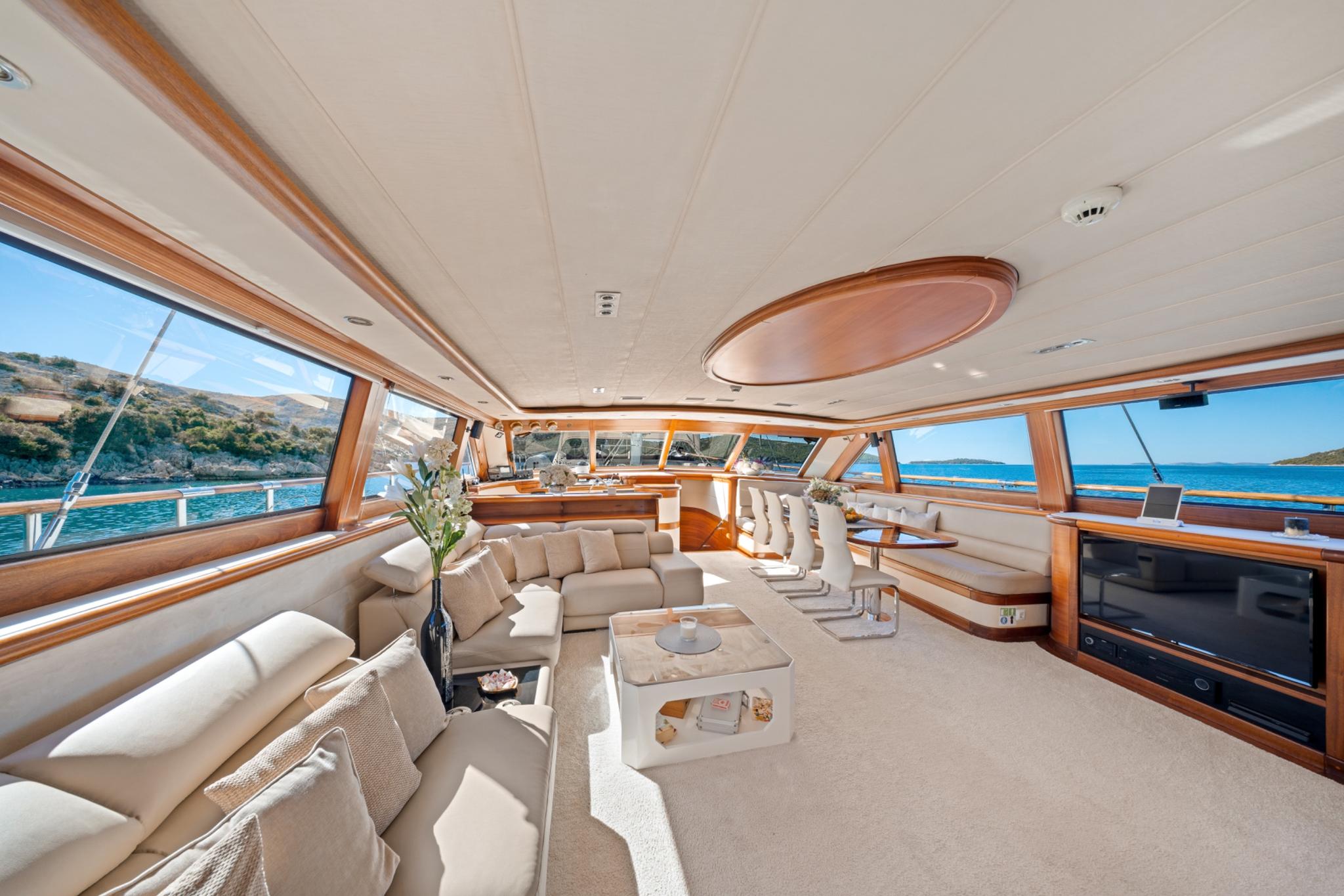 Alessandro I gulet amenities interior cabin in Croatia