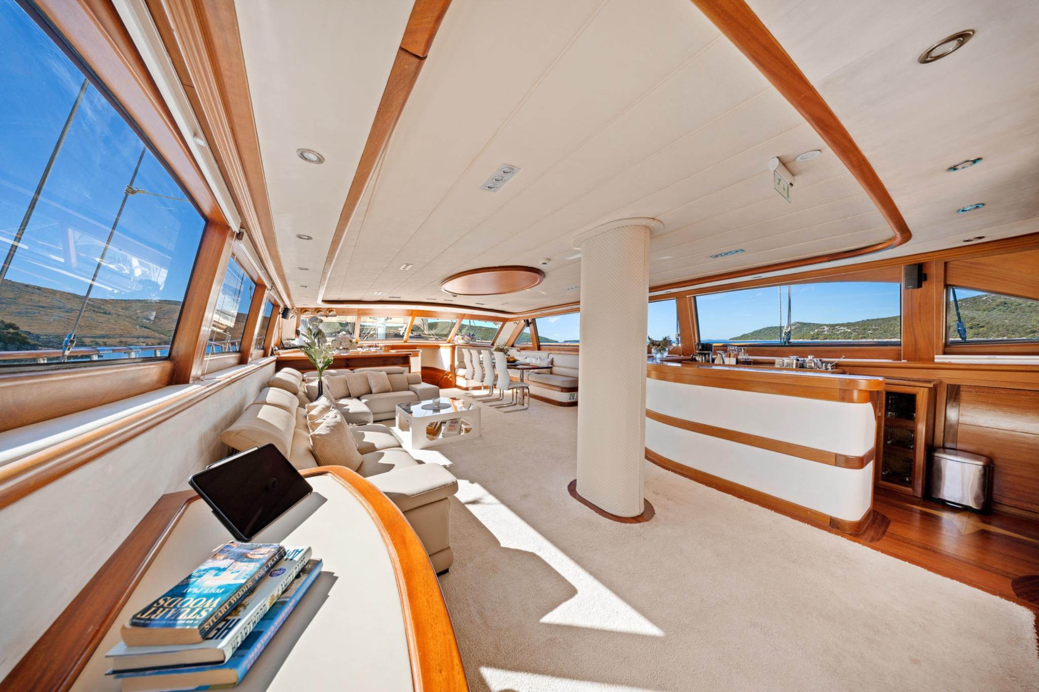 Alessandro I gulet amenities interior cabin in Croatia