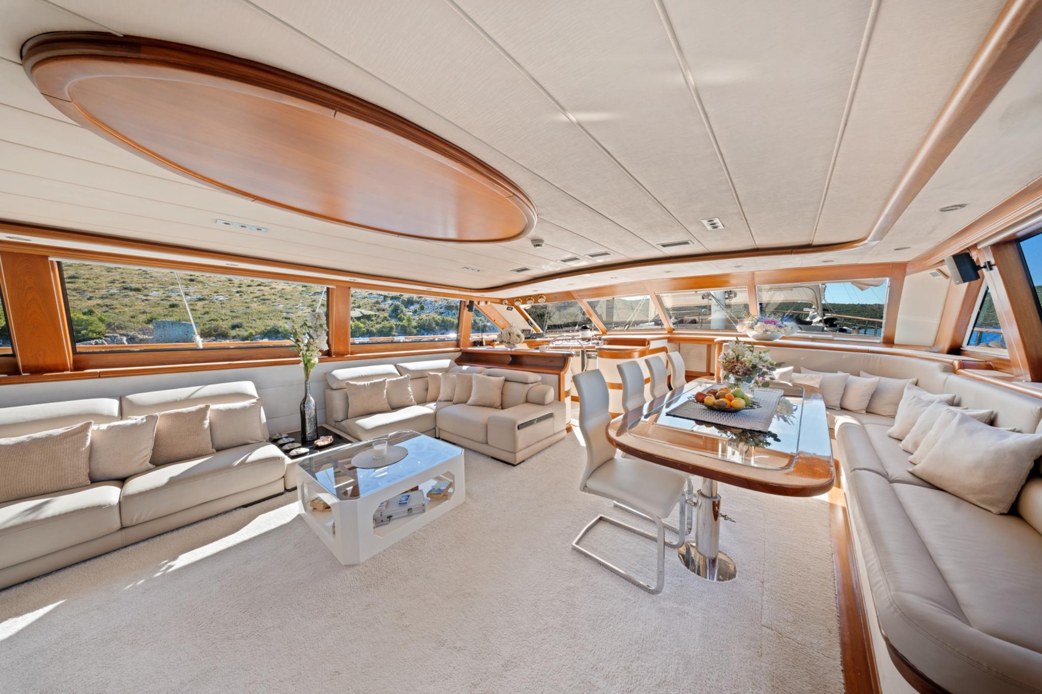 Alessandro I gulet amenities interior cabin in Croatia