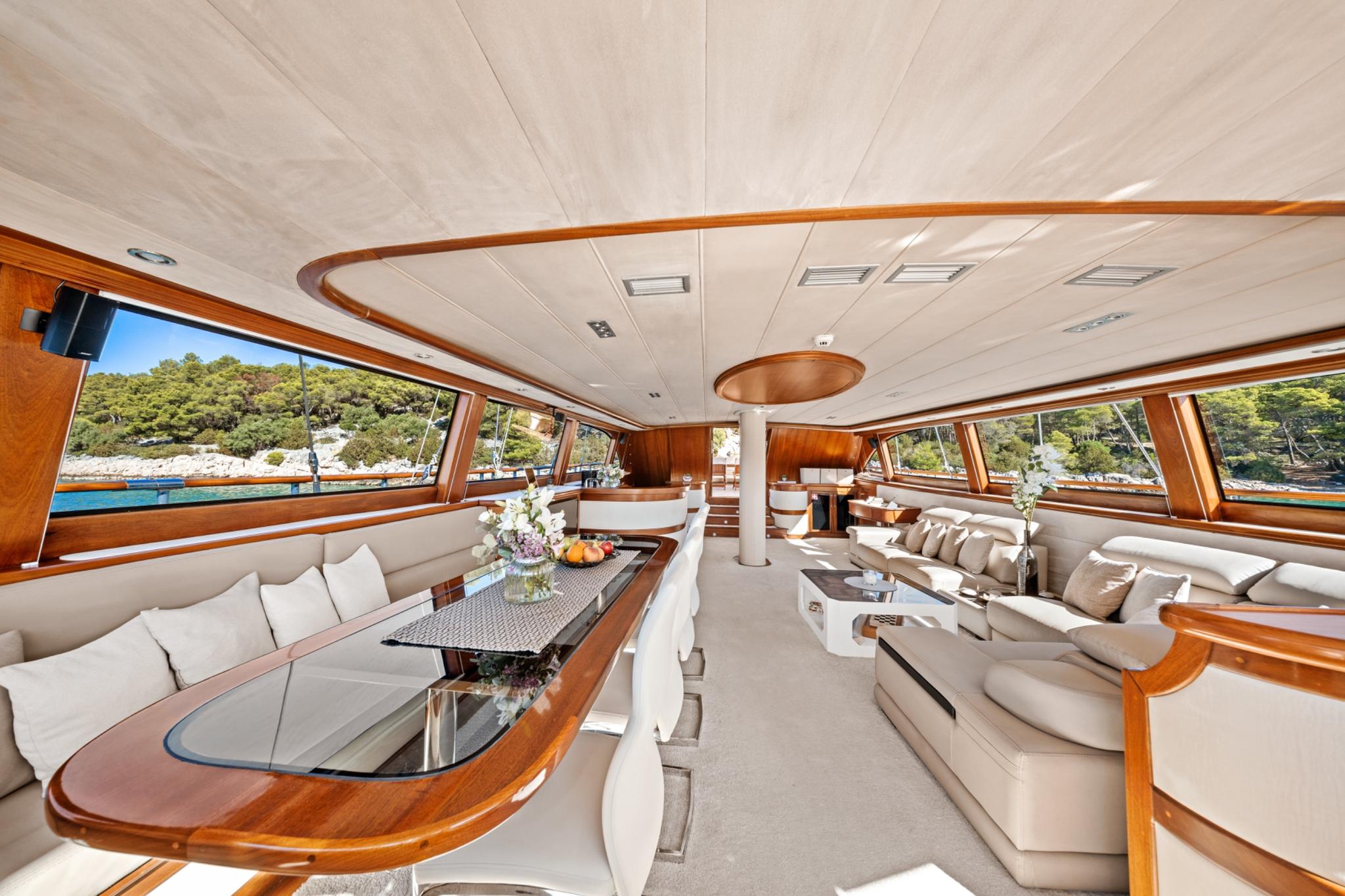 Alessandro I gulet amenities interior cabin in Croatia