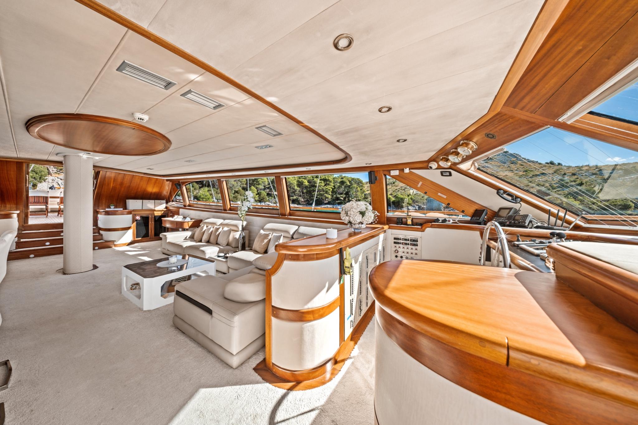 Alessandro I gulet amenities interior cabin in Croatia