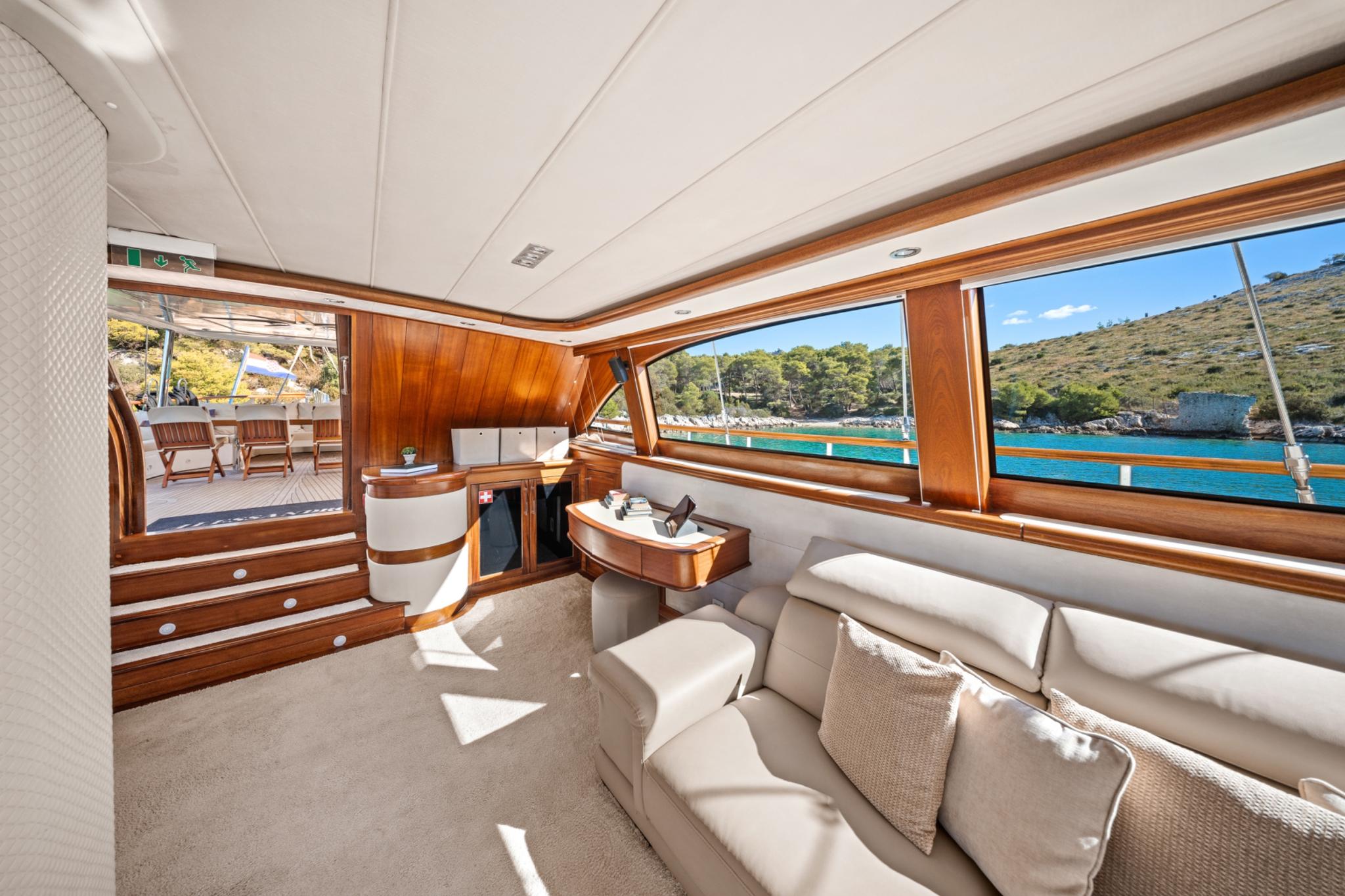 Alessandro I gulet amenities interior cabin in Croatia