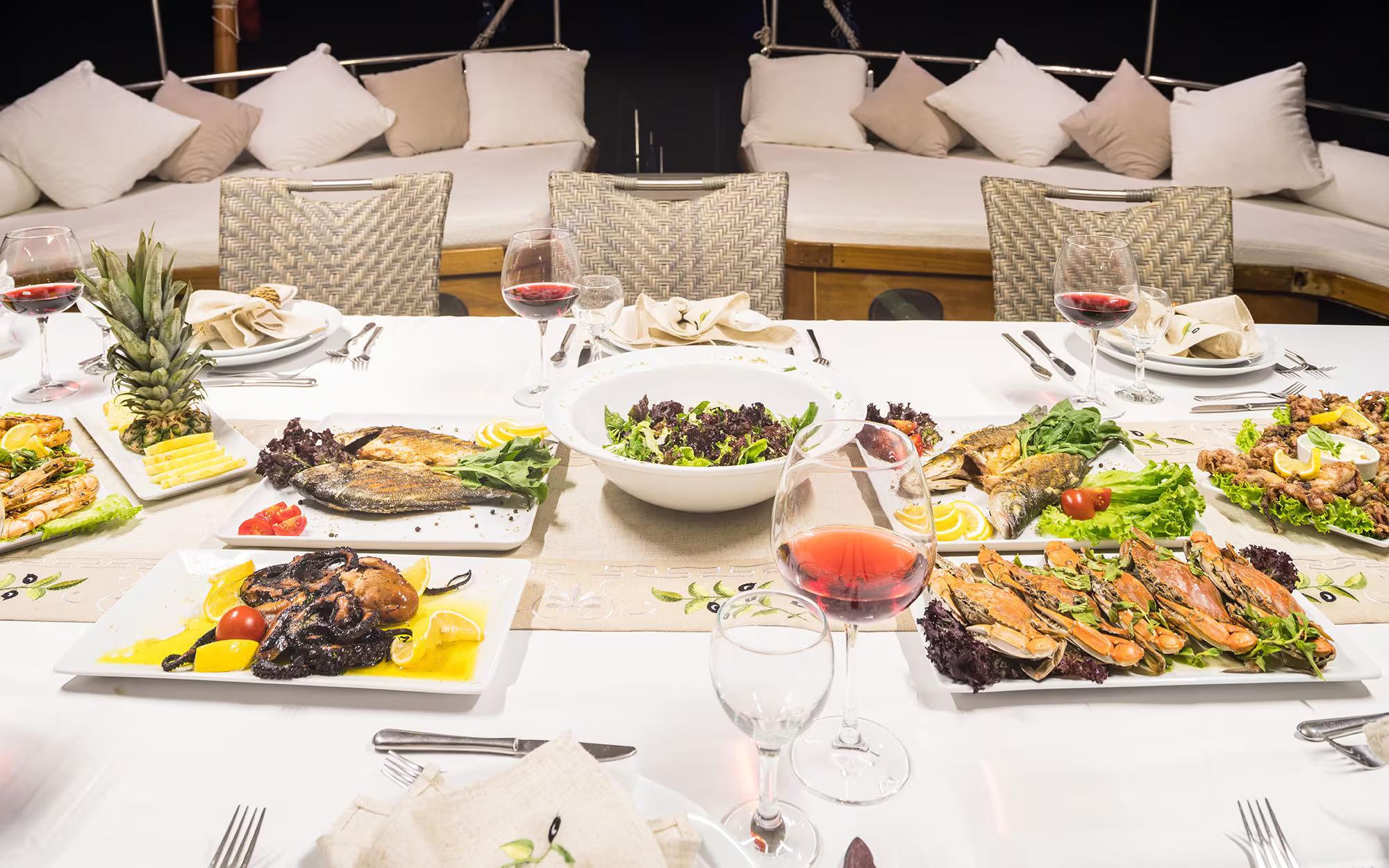 S Nur Taylan gulet amenities exterior deck in Türkiye