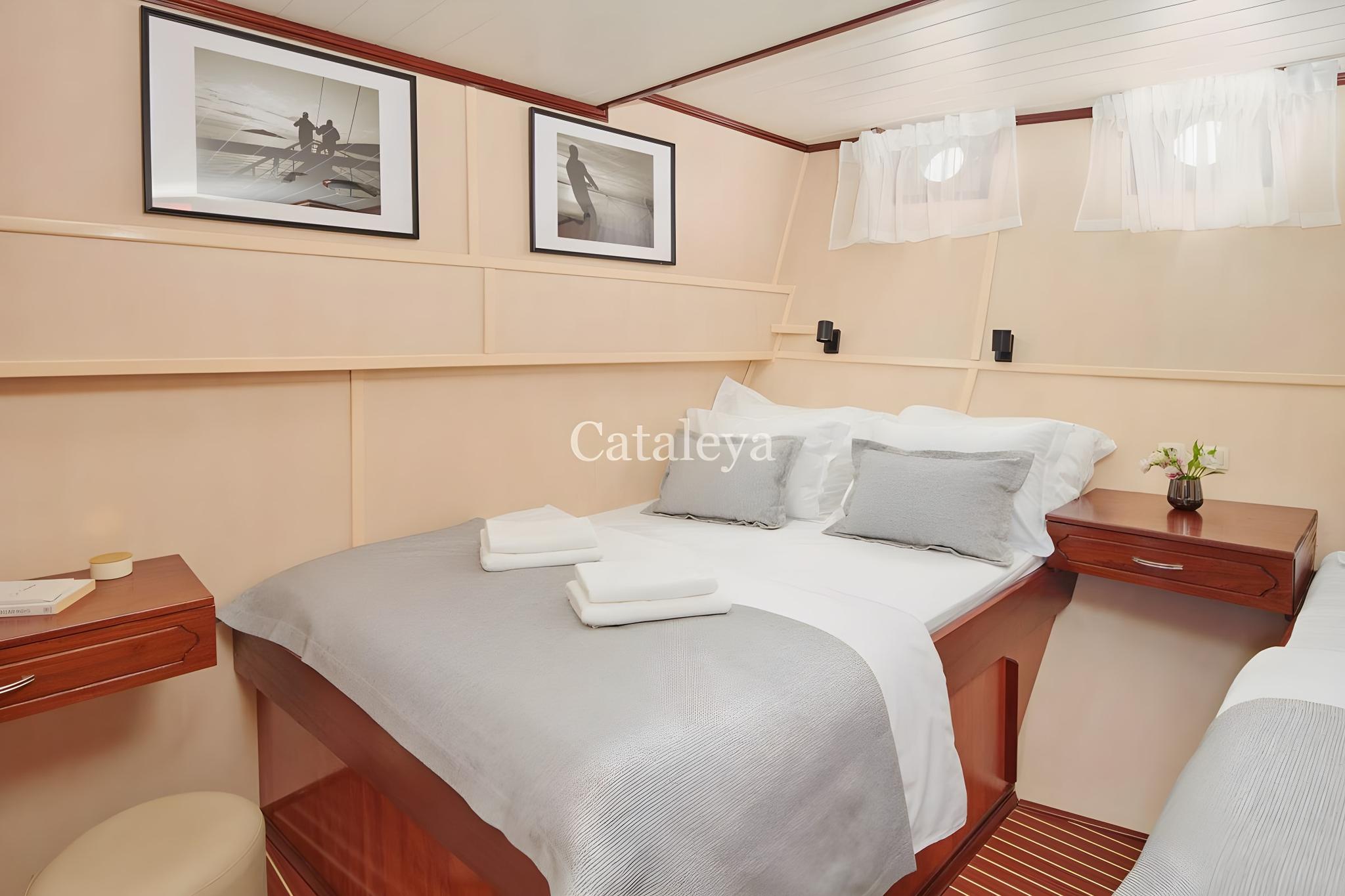 CATALEYA gulet accommodation interior cabin in Croatia