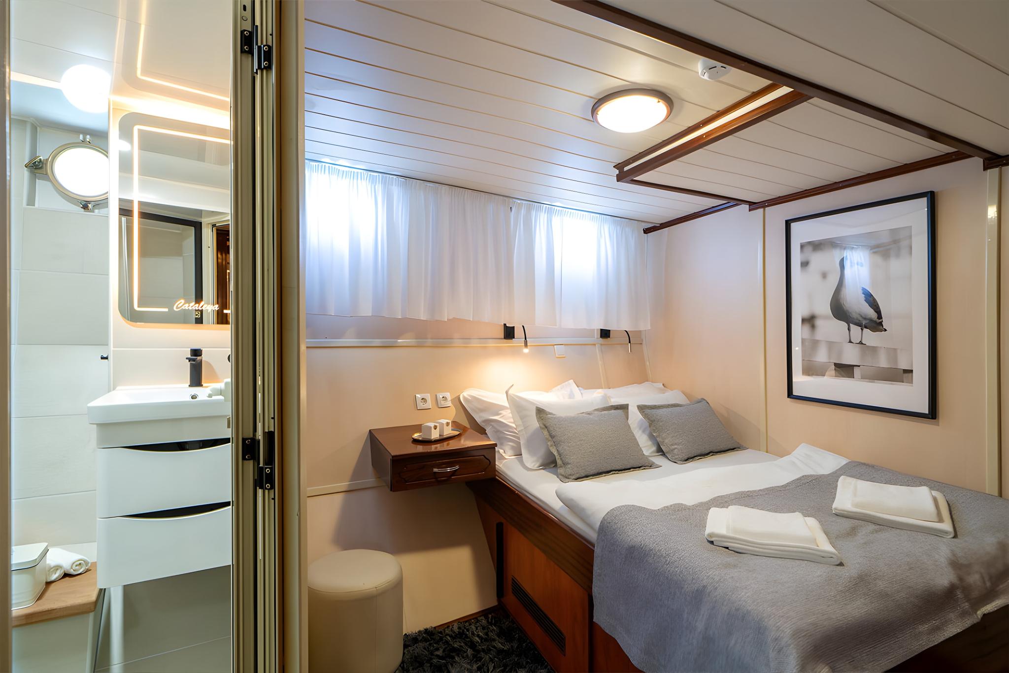 CATALEYA gulet accommodation interior cabin in Croatia