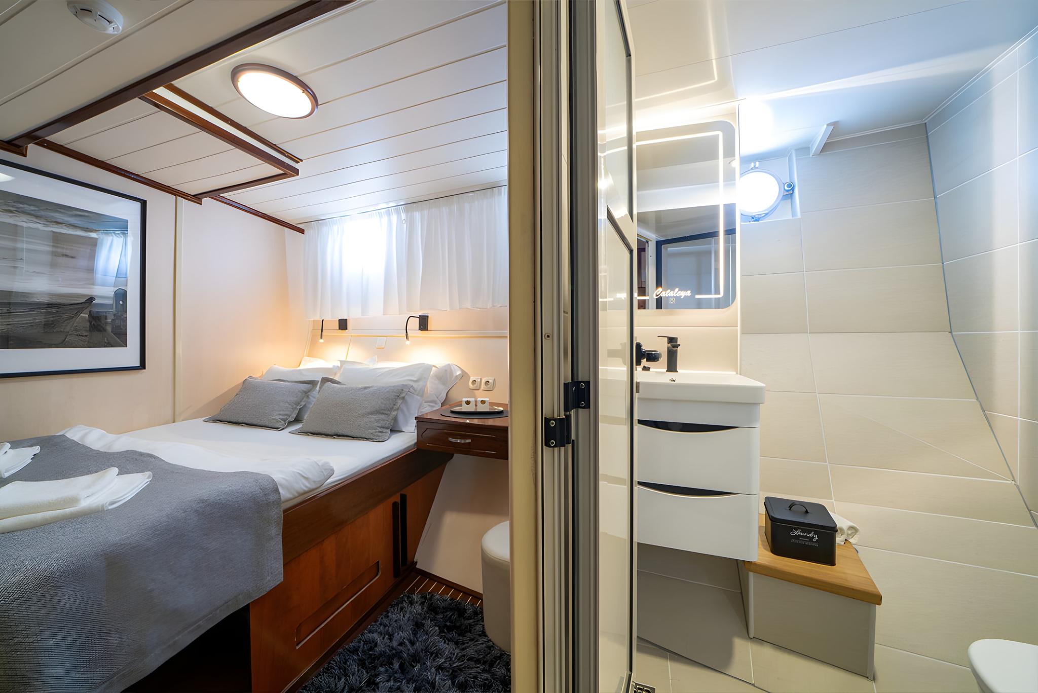 CATALEYA gulet accommodation interior cabin in Croatia