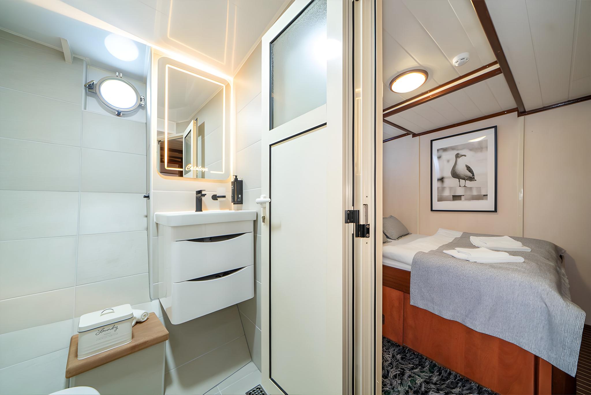 CATALEYA gulet accommodation interior cabin in Croatia