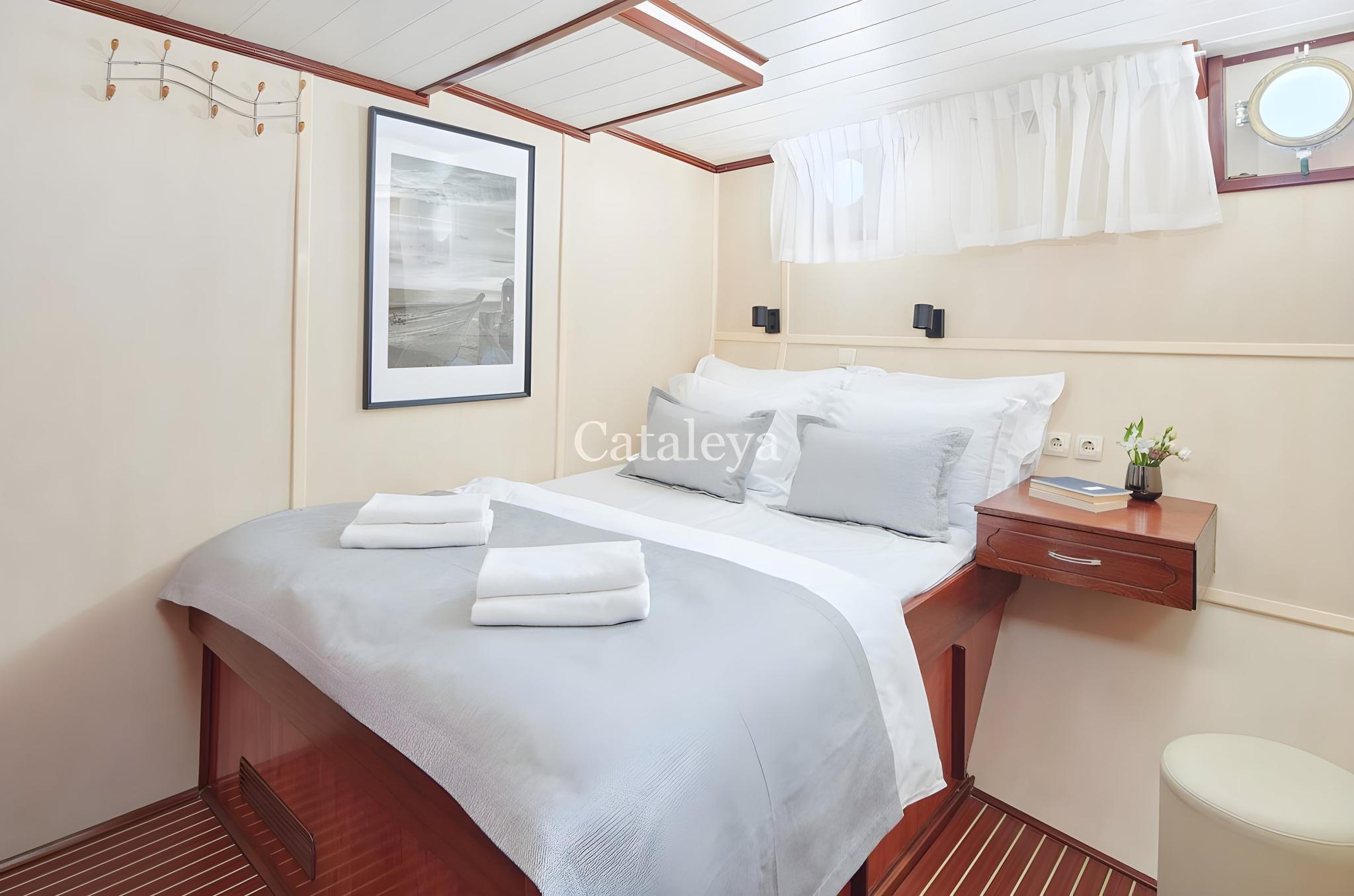 CATALEYA gulet accommodation interior cabin in Croatia