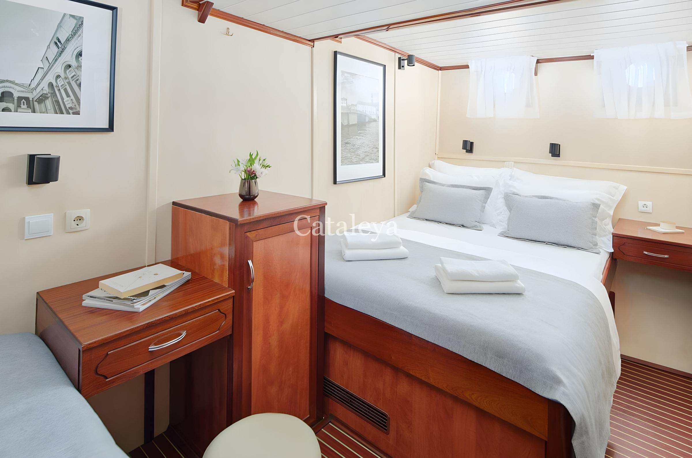 CATALEYA gulet accommodation interior cabin in Croatia