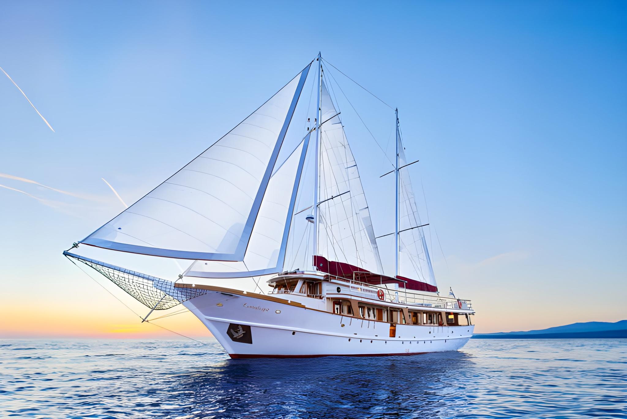 CATALEYA gulet amenities exterior deck in Croatia