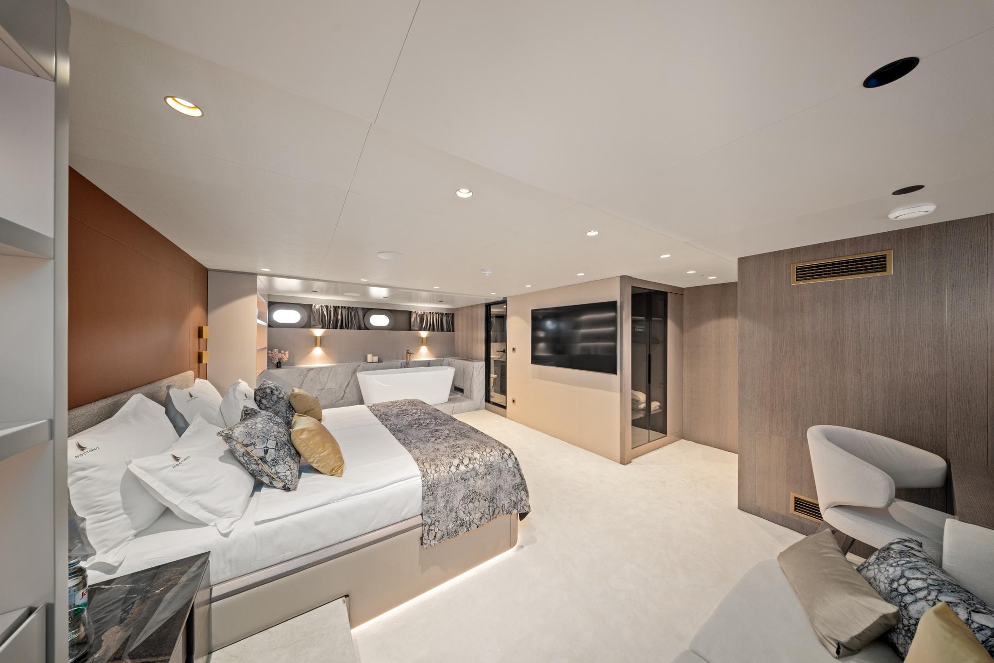 Nocturno gulet accommodation interior cabin in Croatia