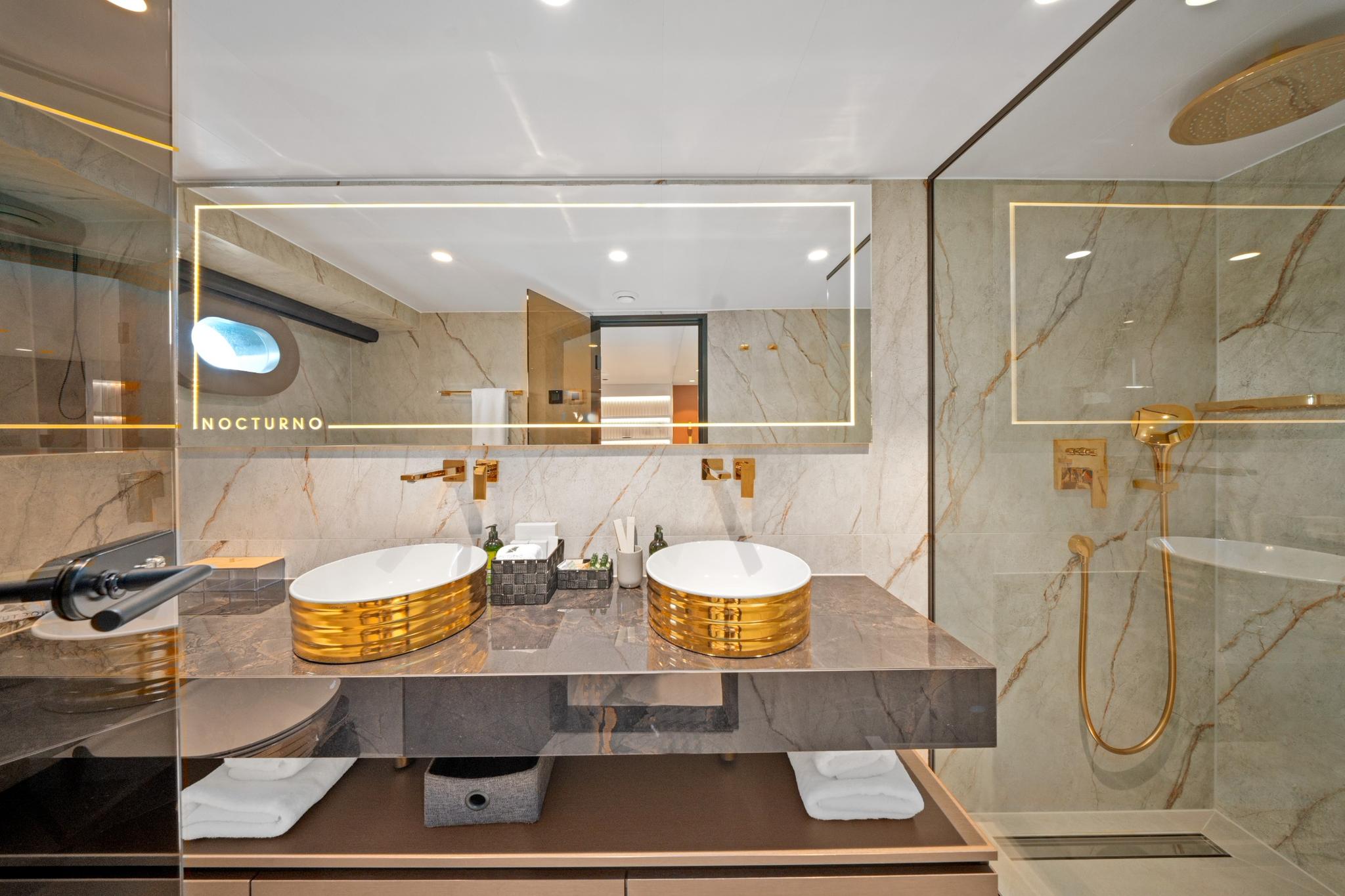 Nocturno gulet accommodation interior cabin in Croatia