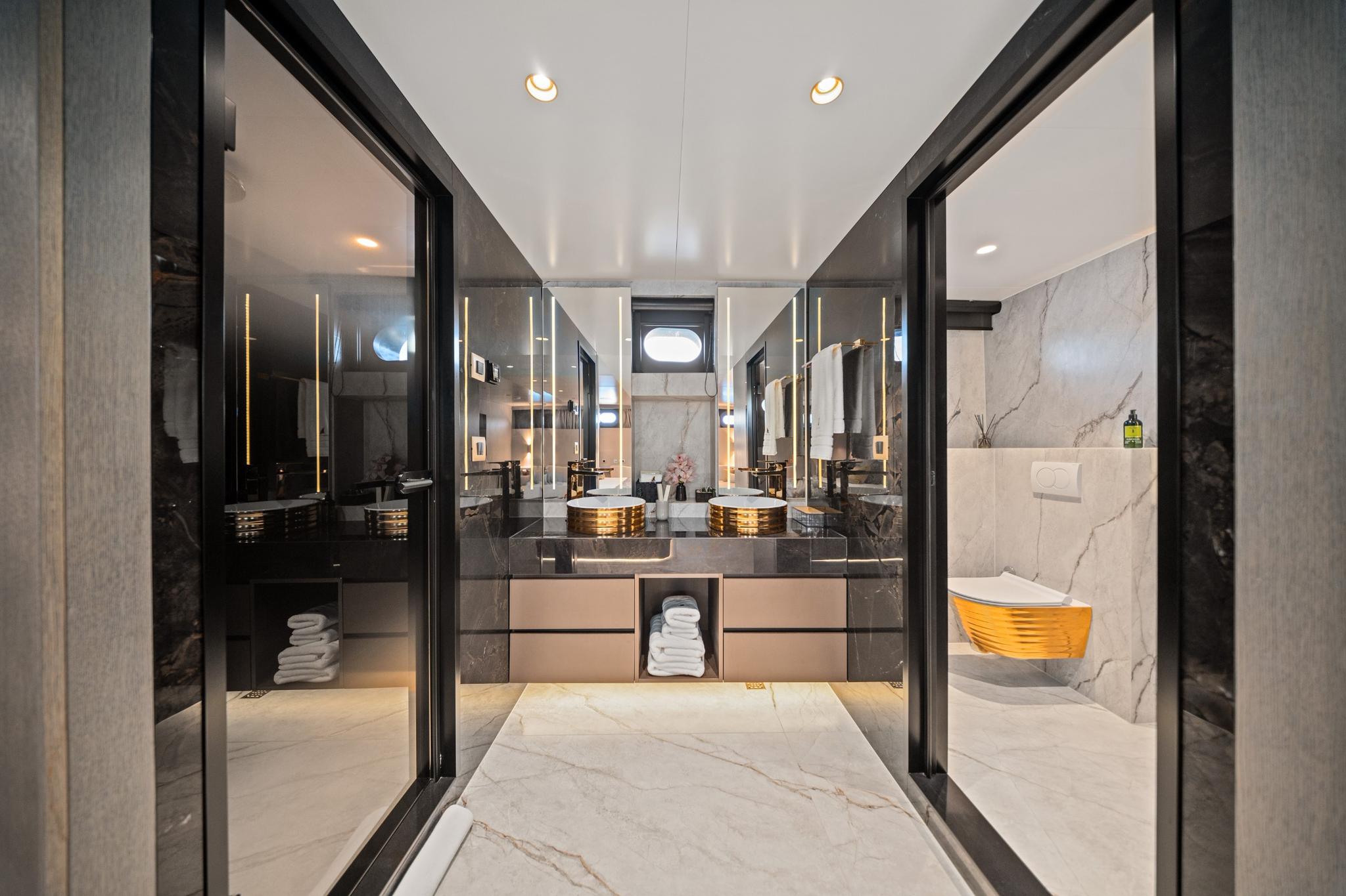 Nocturno gulet accommodation interior cabin in Croatia