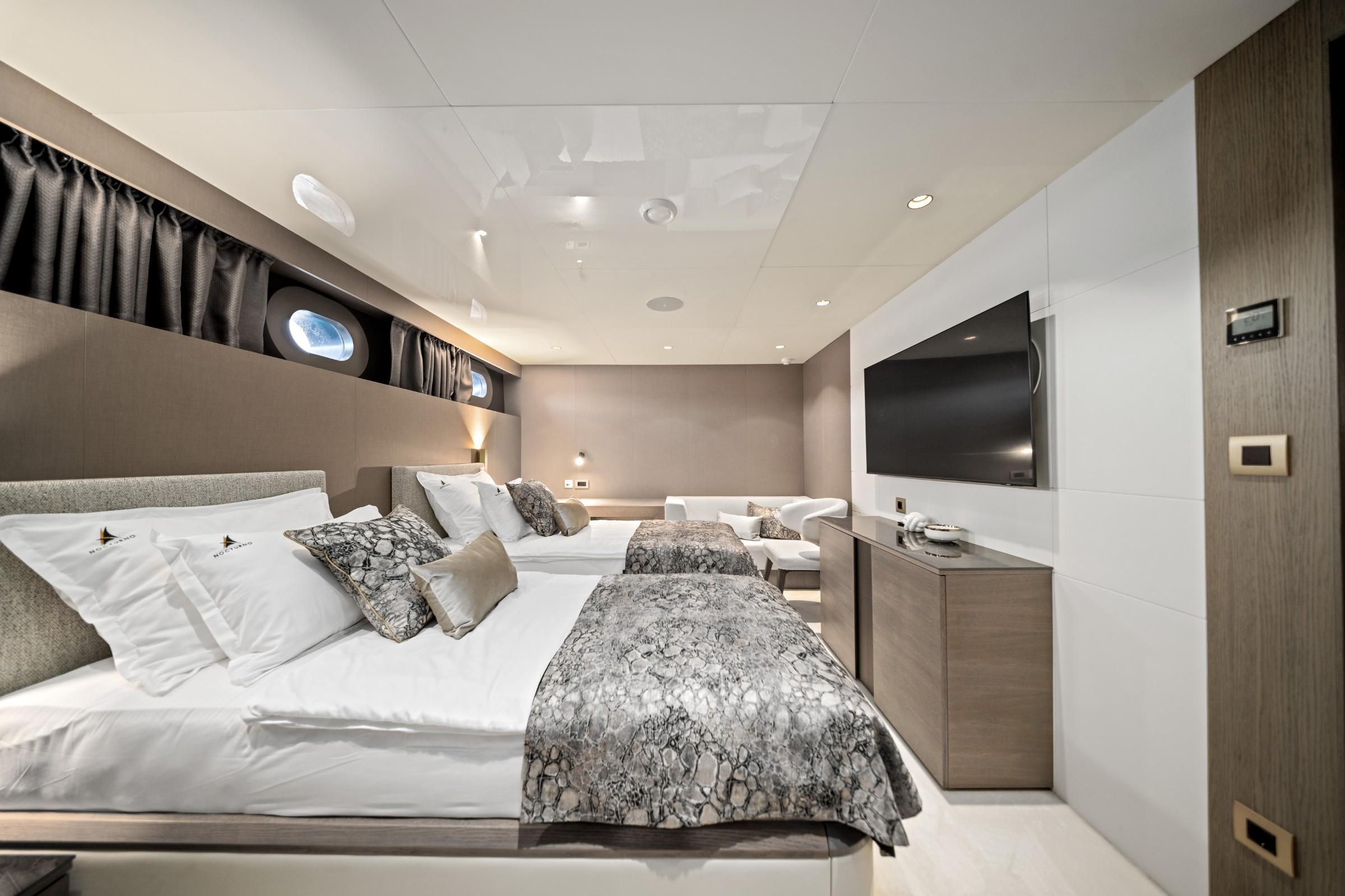 Nocturno gulet accommodation interior cabin in Croatia