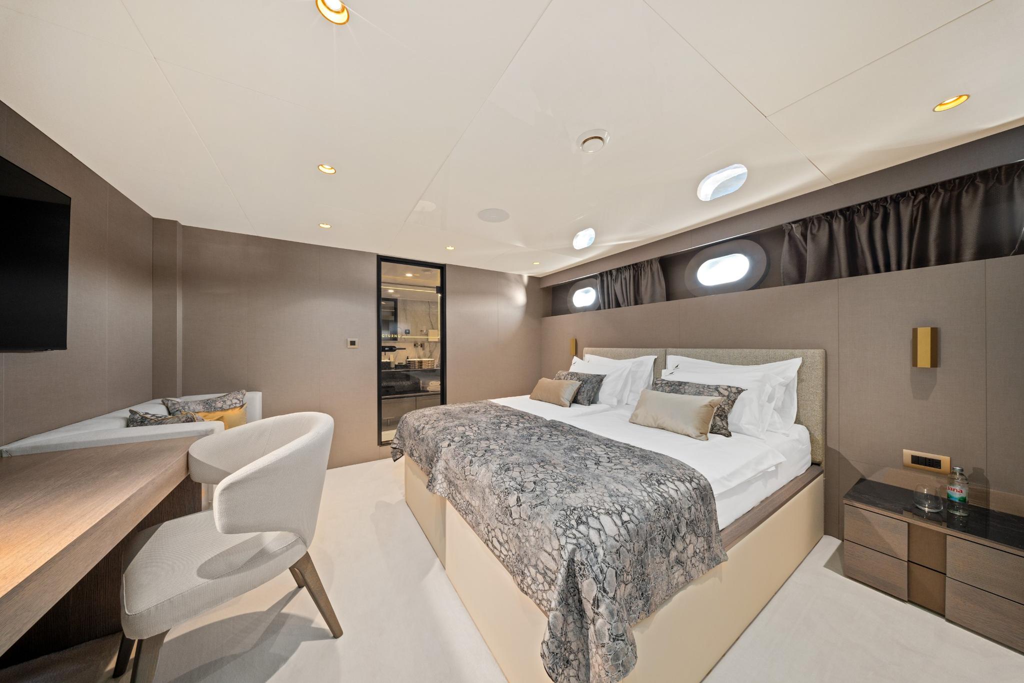 Nocturno gulet accommodation interior cabin in Croatia