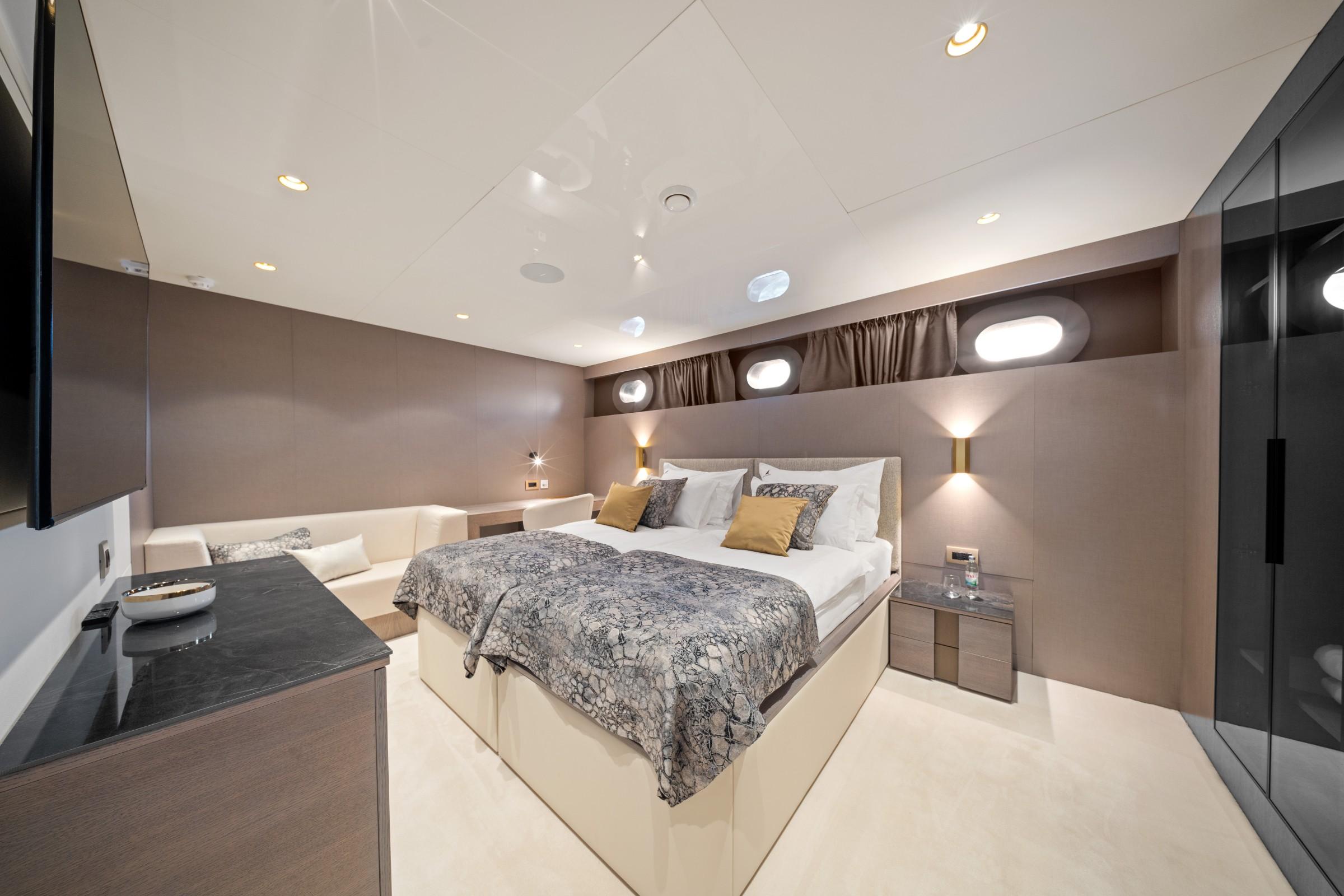 Nocturno gulet accommodation interior cabin in Croatia