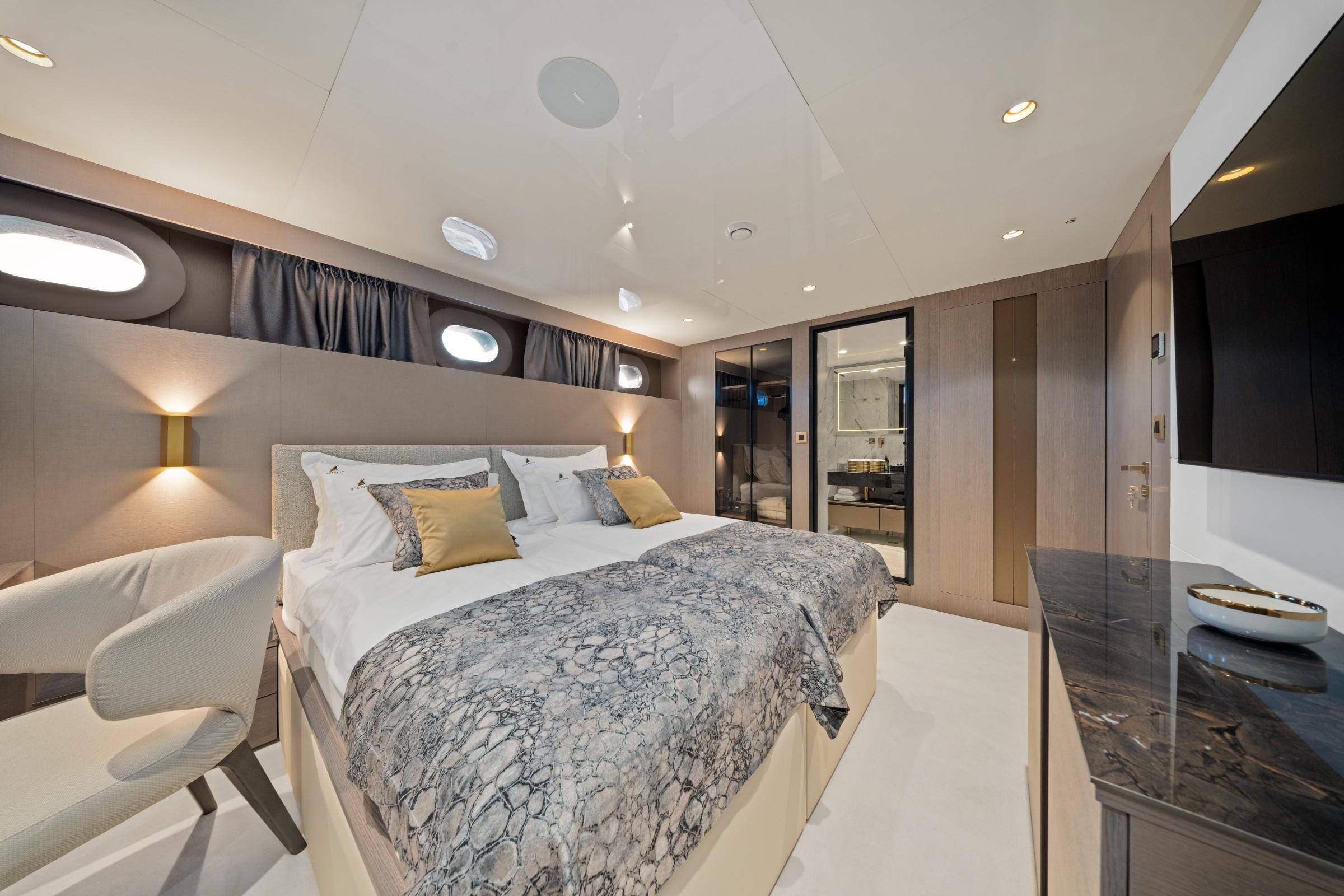 Nocturno gulet accommodation interior cabin in Croatia