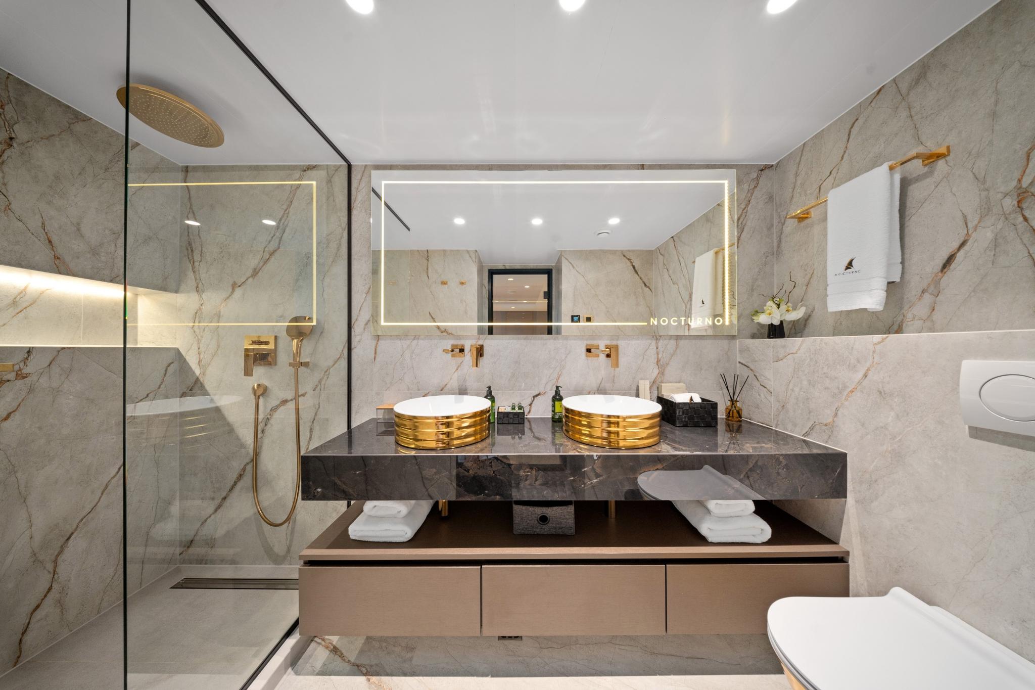 Nocturno gulet accommodation interior cabin in Croatia