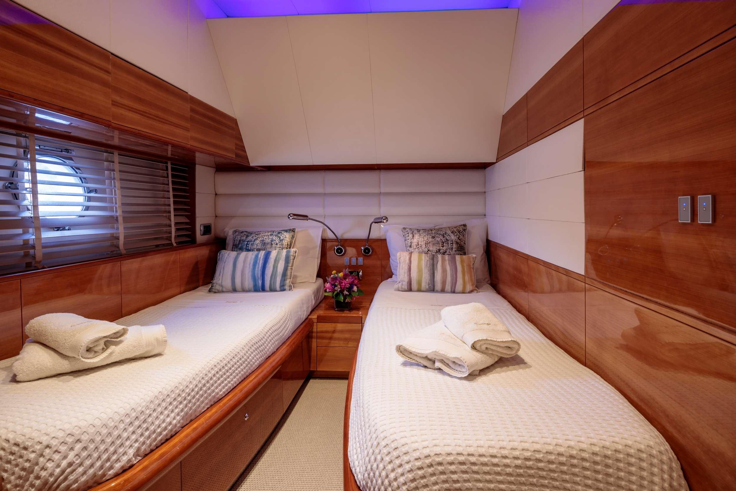 George V gulet accommodation interior cabin in Greece