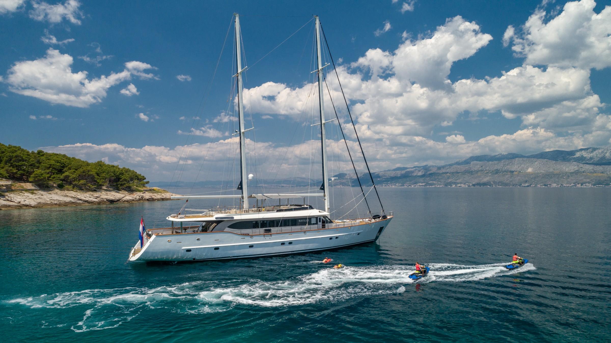 Navilux gulet amenities lifestyle dining in Croatia
