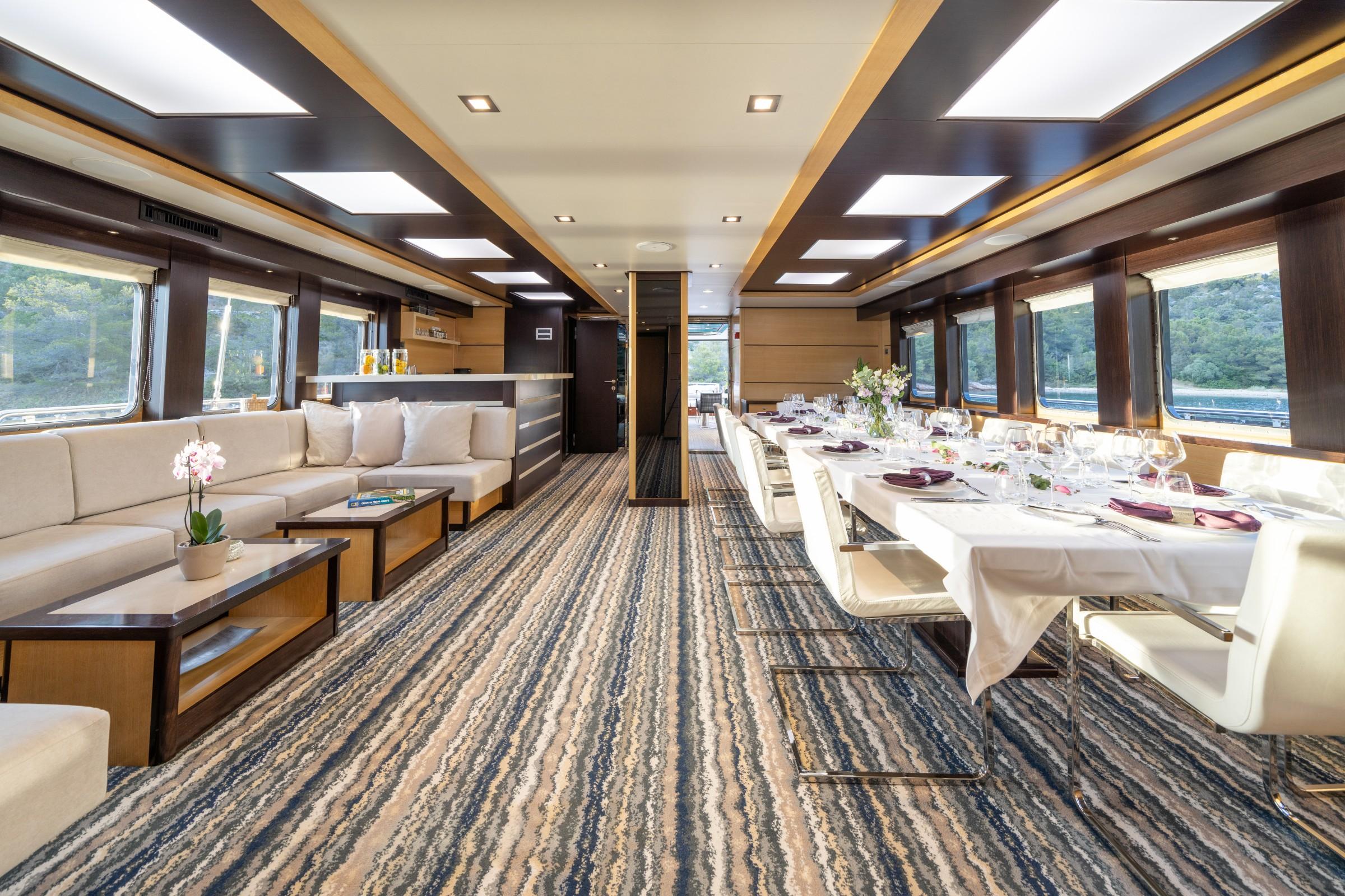 Navilux gulet amenities interior cabin in Croatia