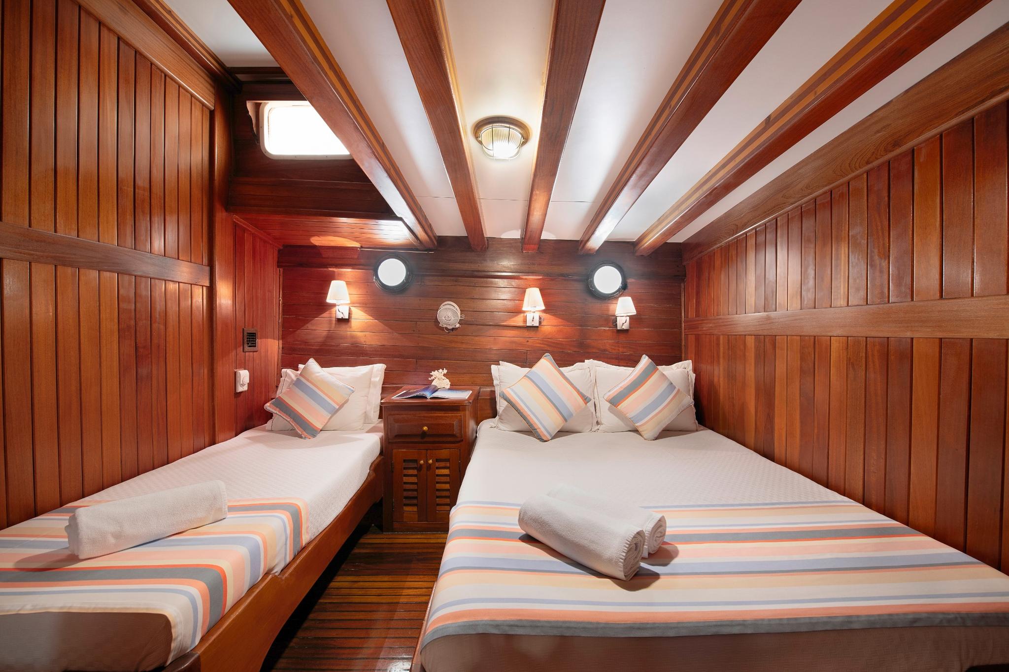 Sunworld 8 gulet accommodation interior cabin in Türkiye