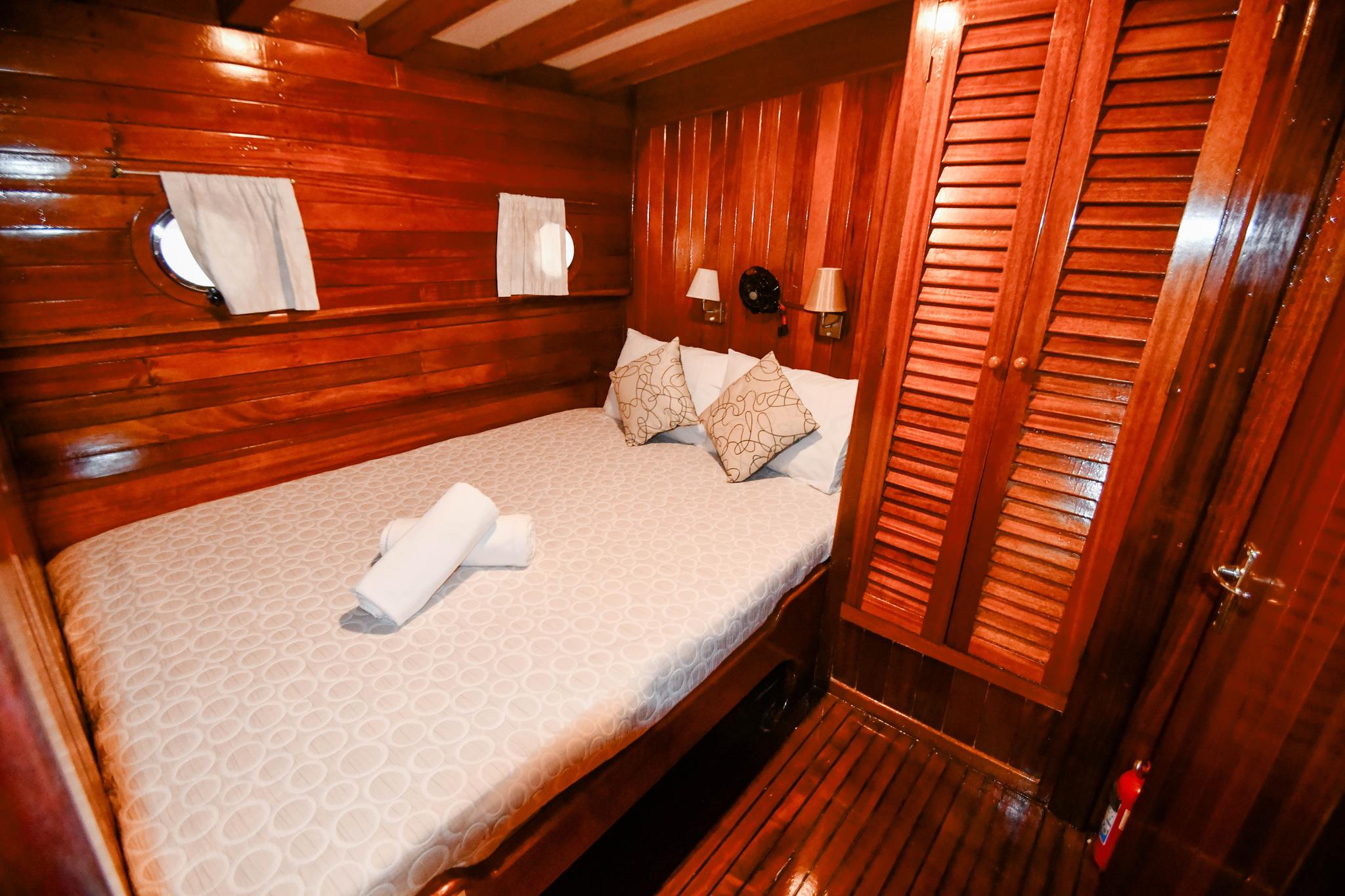 Sunworld 8 gulet accommodation interior cabin in Türkiye