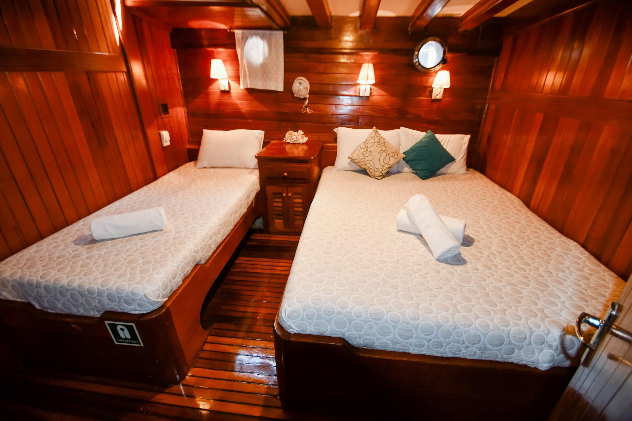 Sunworld 8 gulet accommodation interior cabin in Türkiye