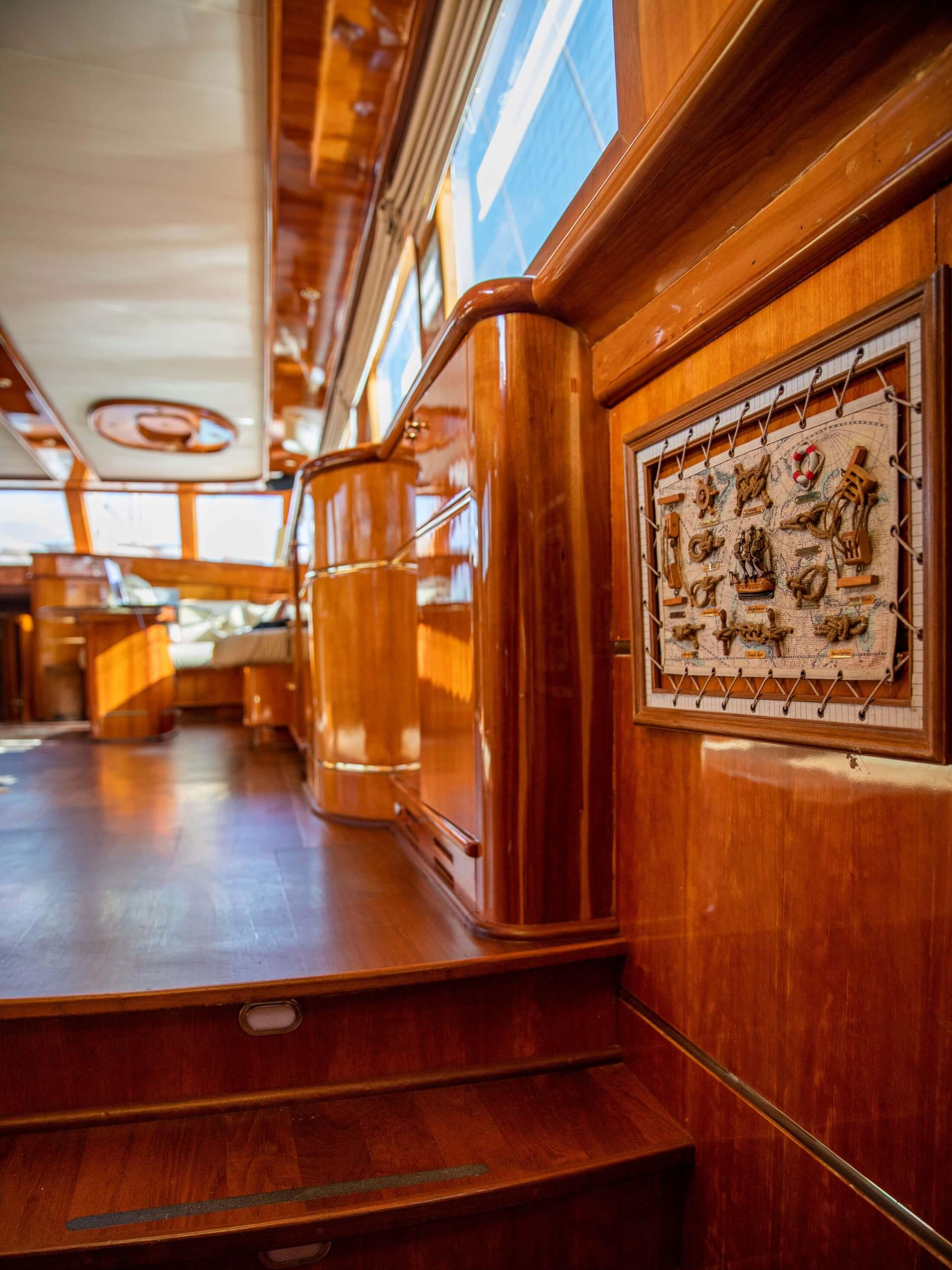 Silver Moon gulet interior cabin in Türkiye