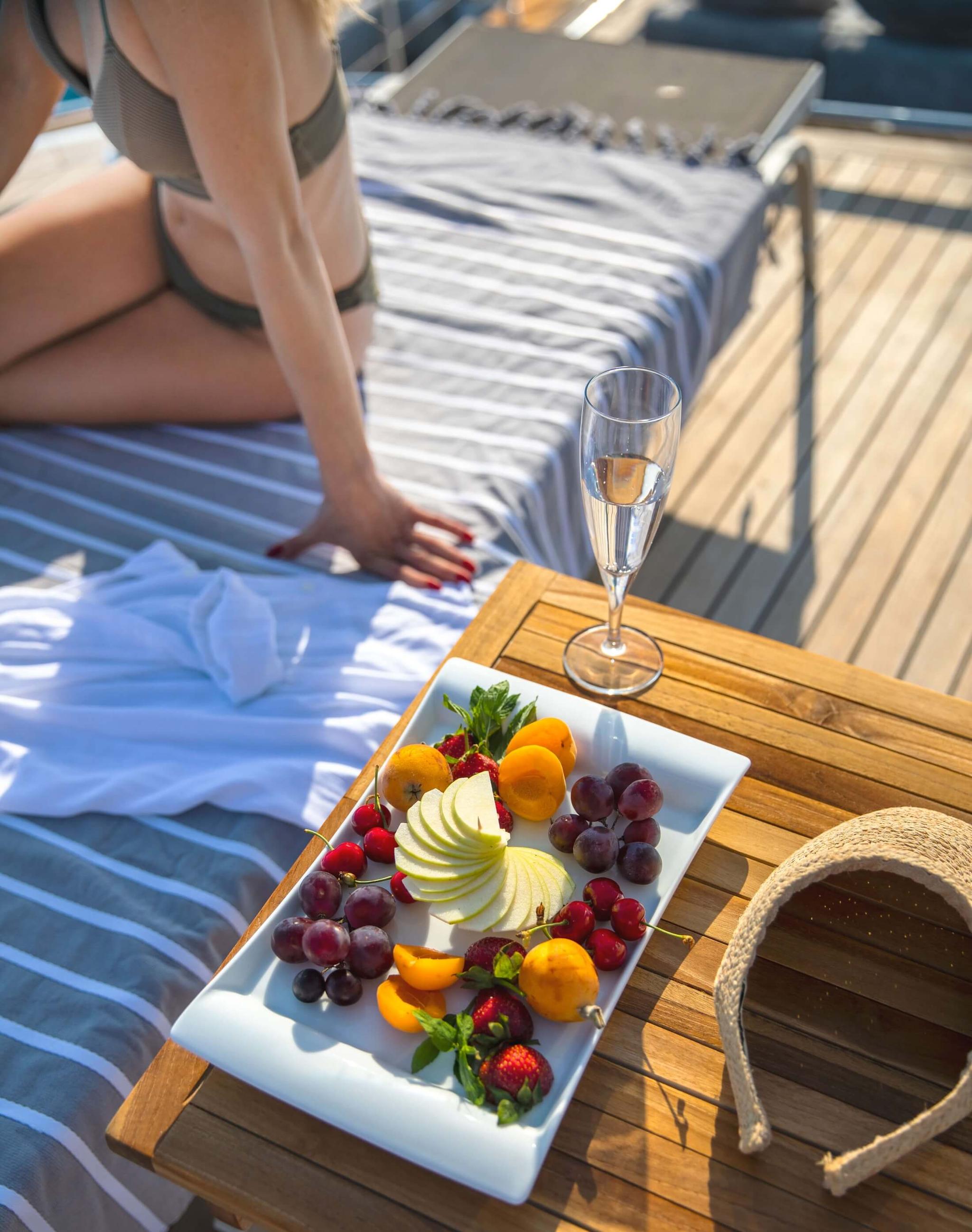 Silver Moon gulet amenities lifestyle dining in Türkiye