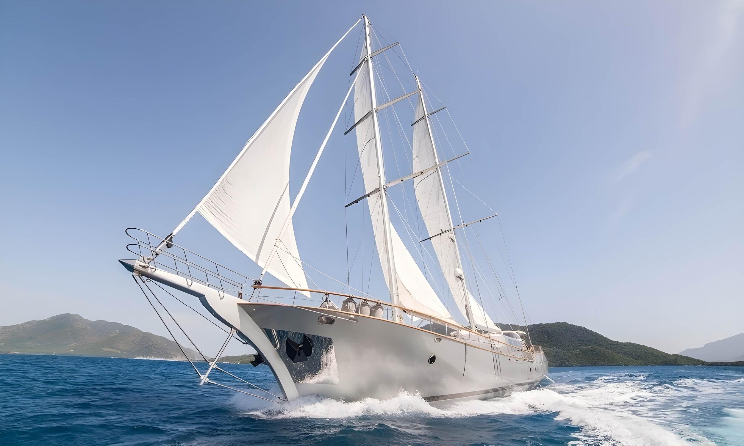 Silver Moon gulet amenities exterior deck in Türkiye