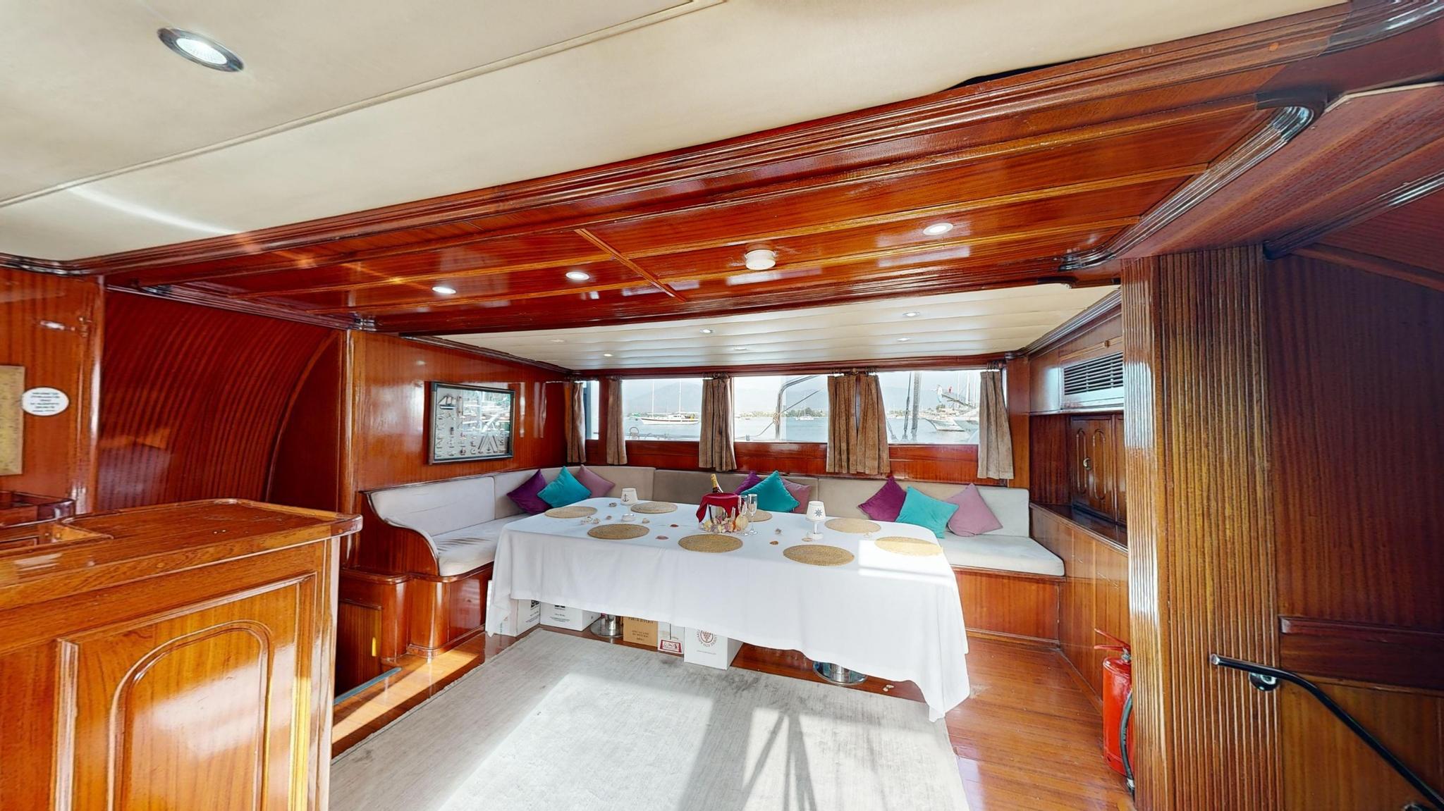 Diamond Lila gulet amenities interior cabin in Türkiye