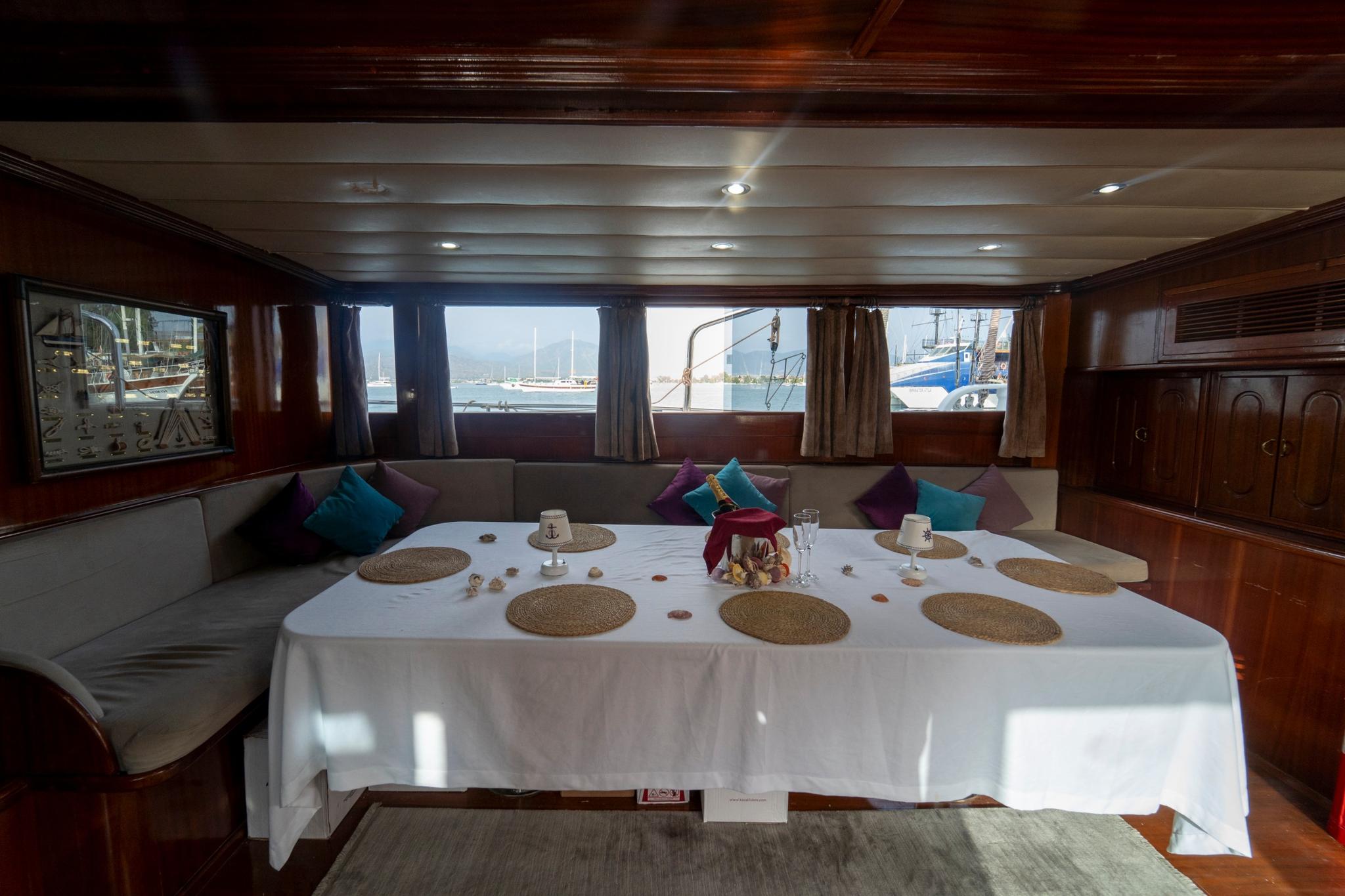 Diamond Lila gulet amenities interior cabin in Türkiye