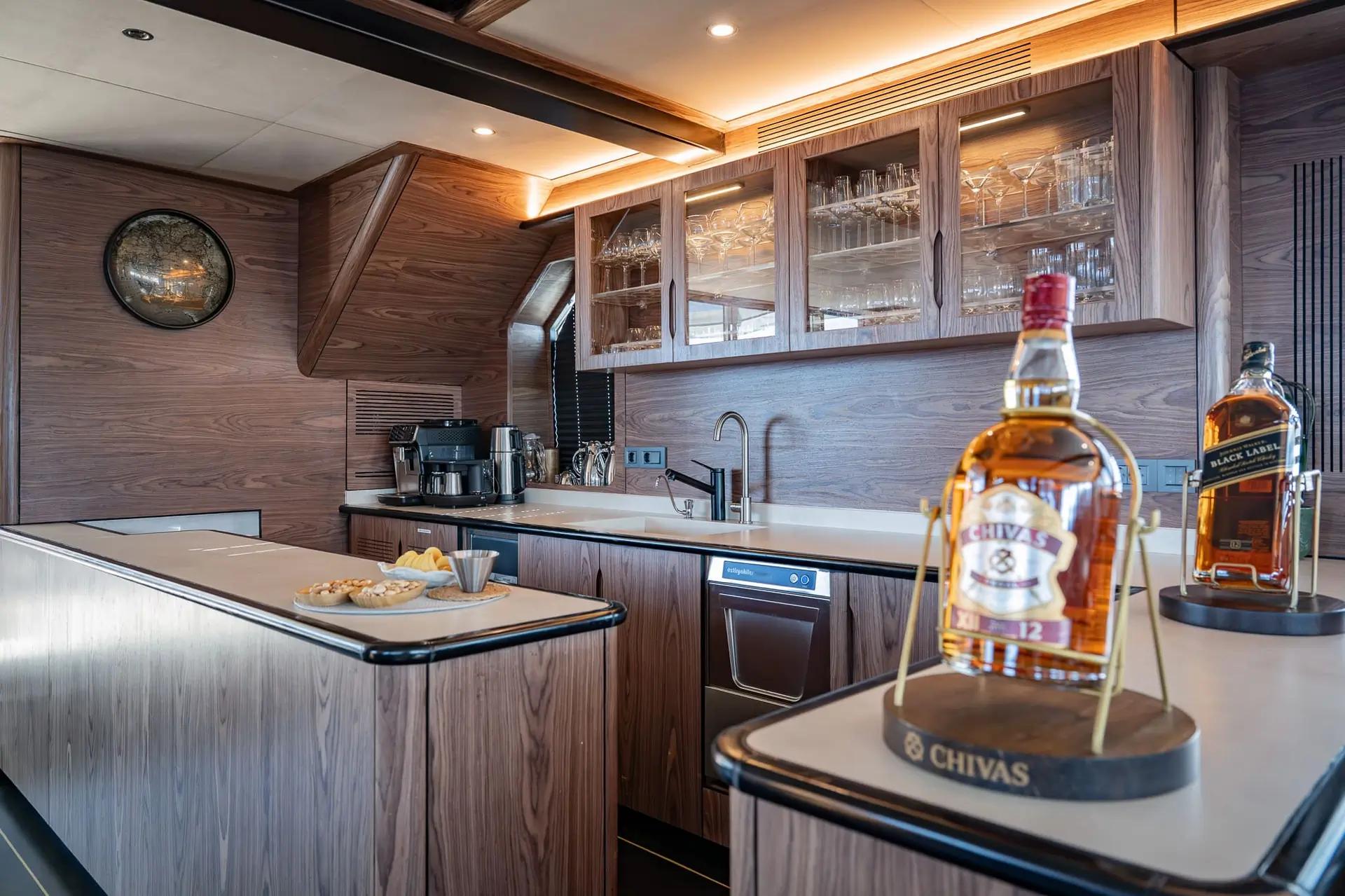 Oguz Khan gulet amenities lifestyle dining in Türkiye
