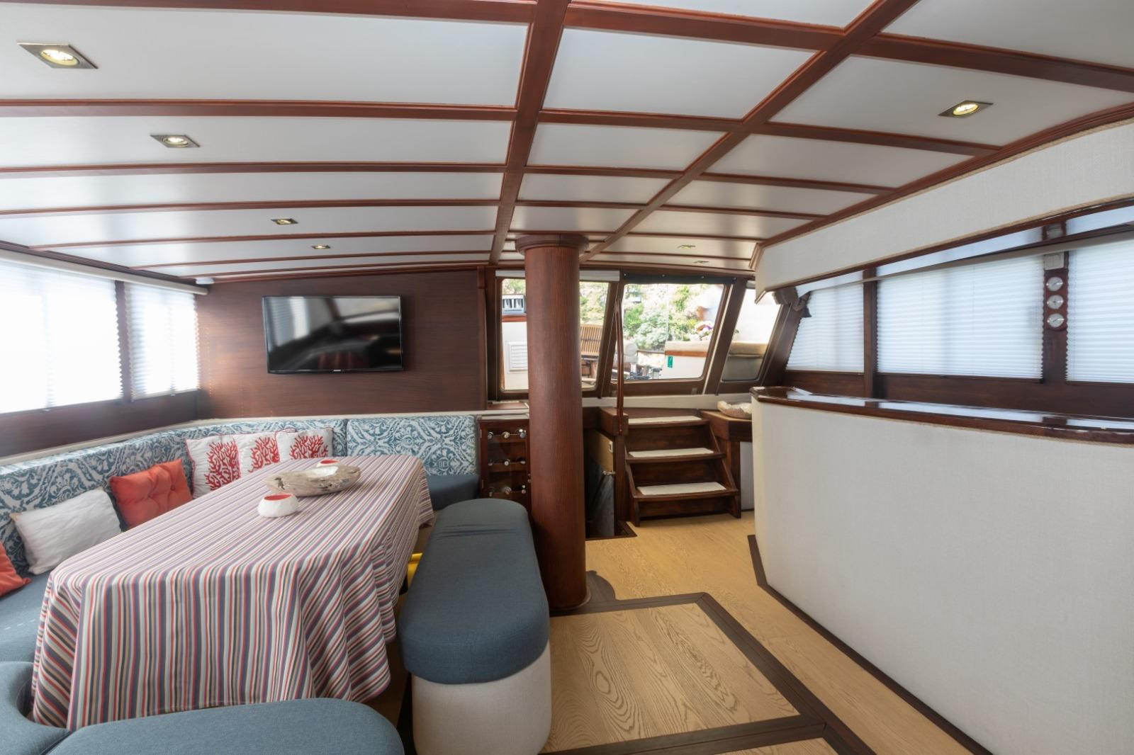 KANARYA gulet amenities interior cabin in Türkiye