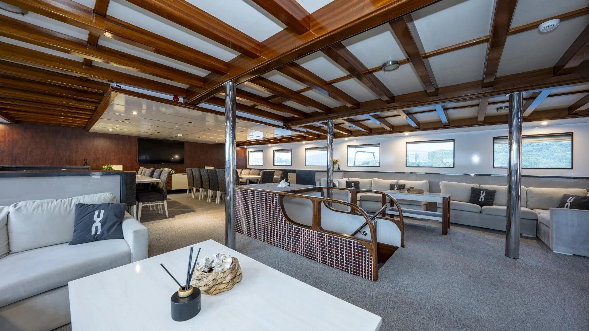 Elara 1 gulet amenities exterior deck in Türkiye