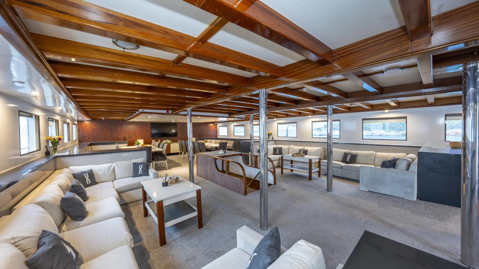 Elara 1 gulet amenities exterior deck in Türkiye